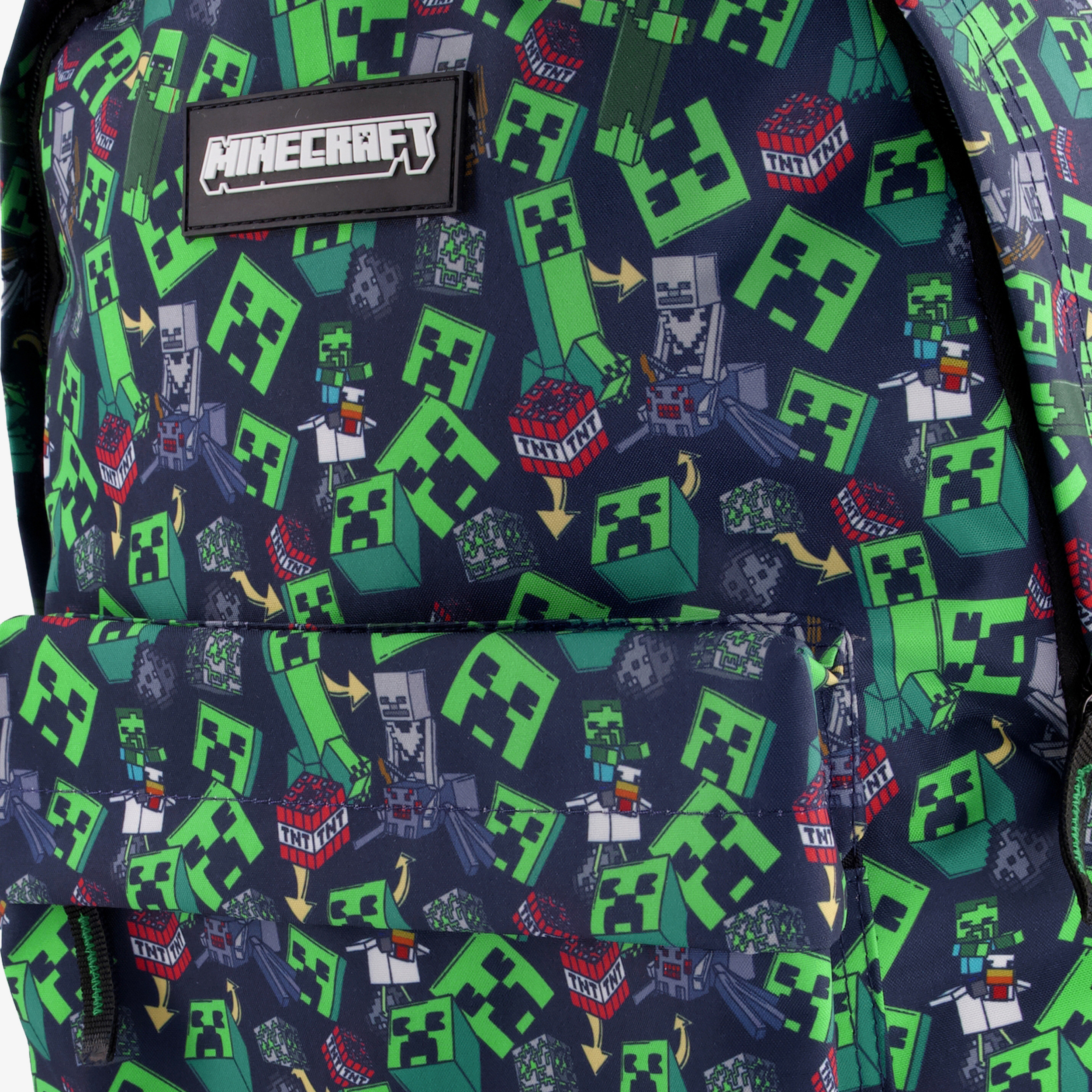 Minecraft kinder rugzak groen 17 liter, foto 2