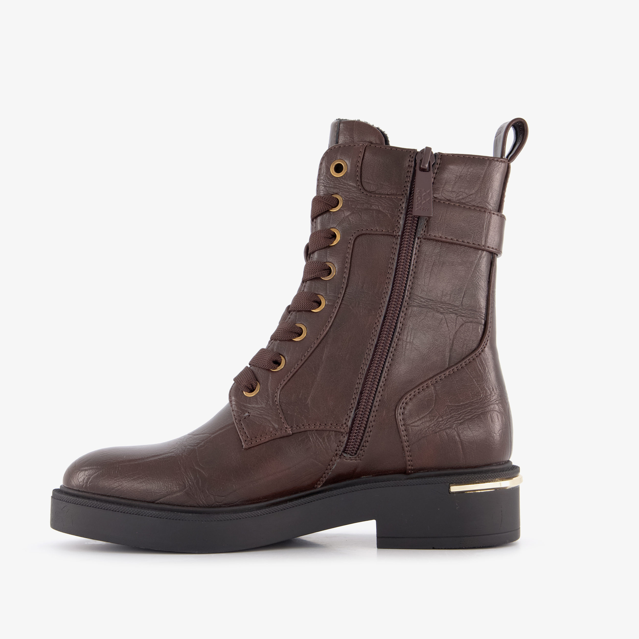 XX bij Mexx dames veterboots bruin
