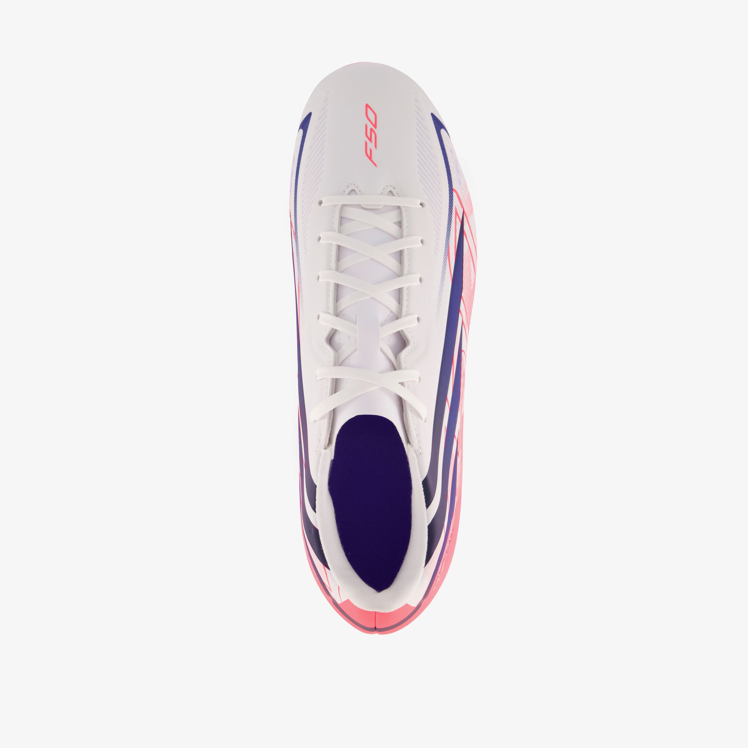 Adidas F50 Hyperfast Club MG heren voetbalschoenen wit roze, foto 6