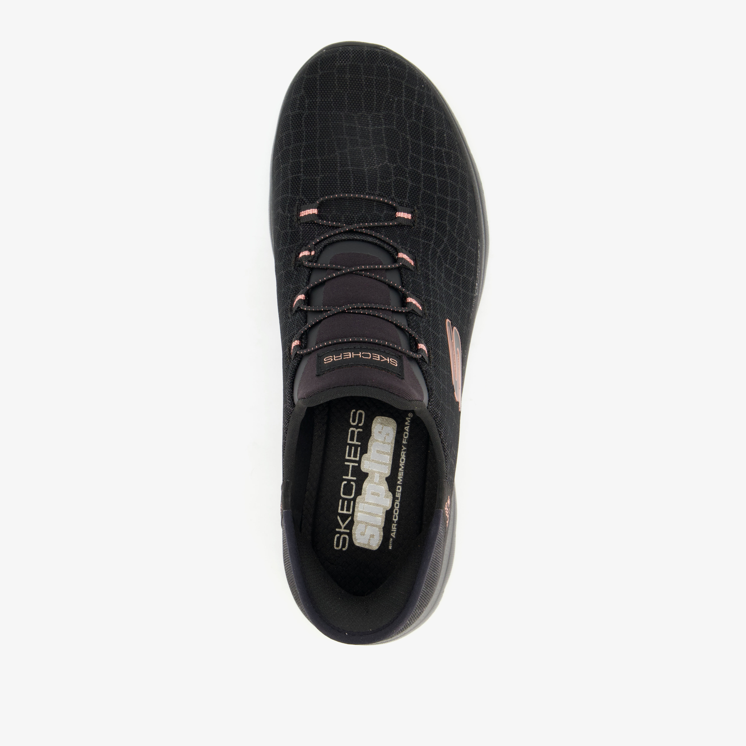 Skechers Slip-ins Summits Classy Night sneakers zwart, foto 8