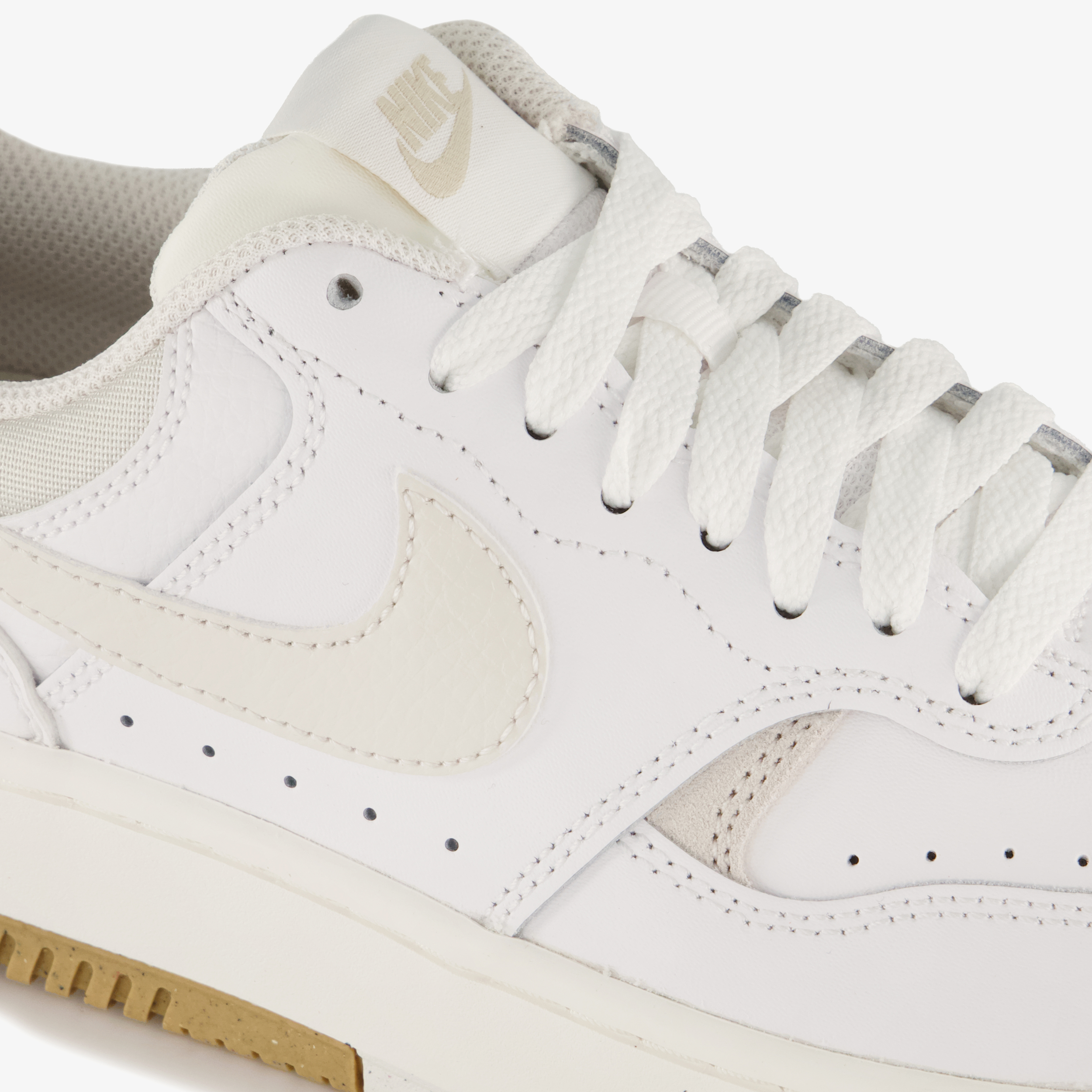 Nike Gamma Force leren dames sneakers wit, foto 2