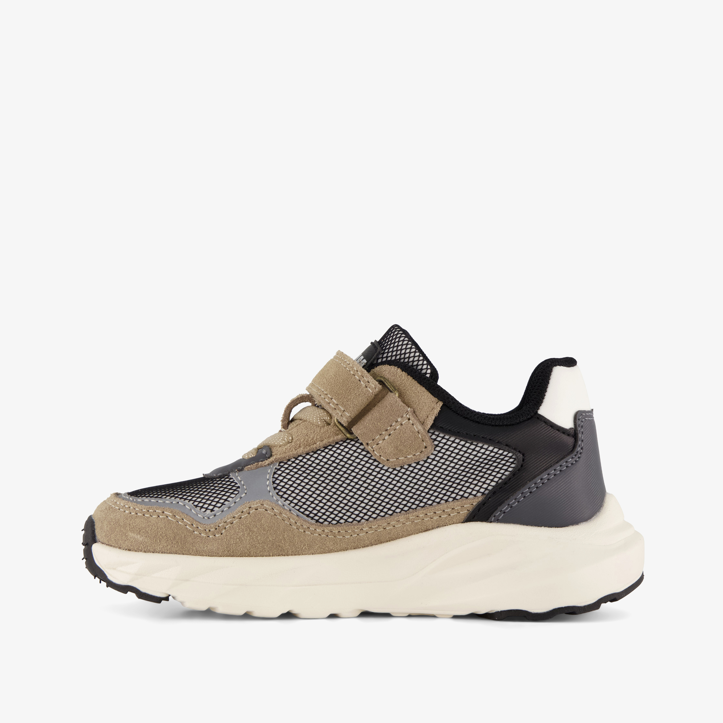 Braqeez jongens sneakers beige grijs