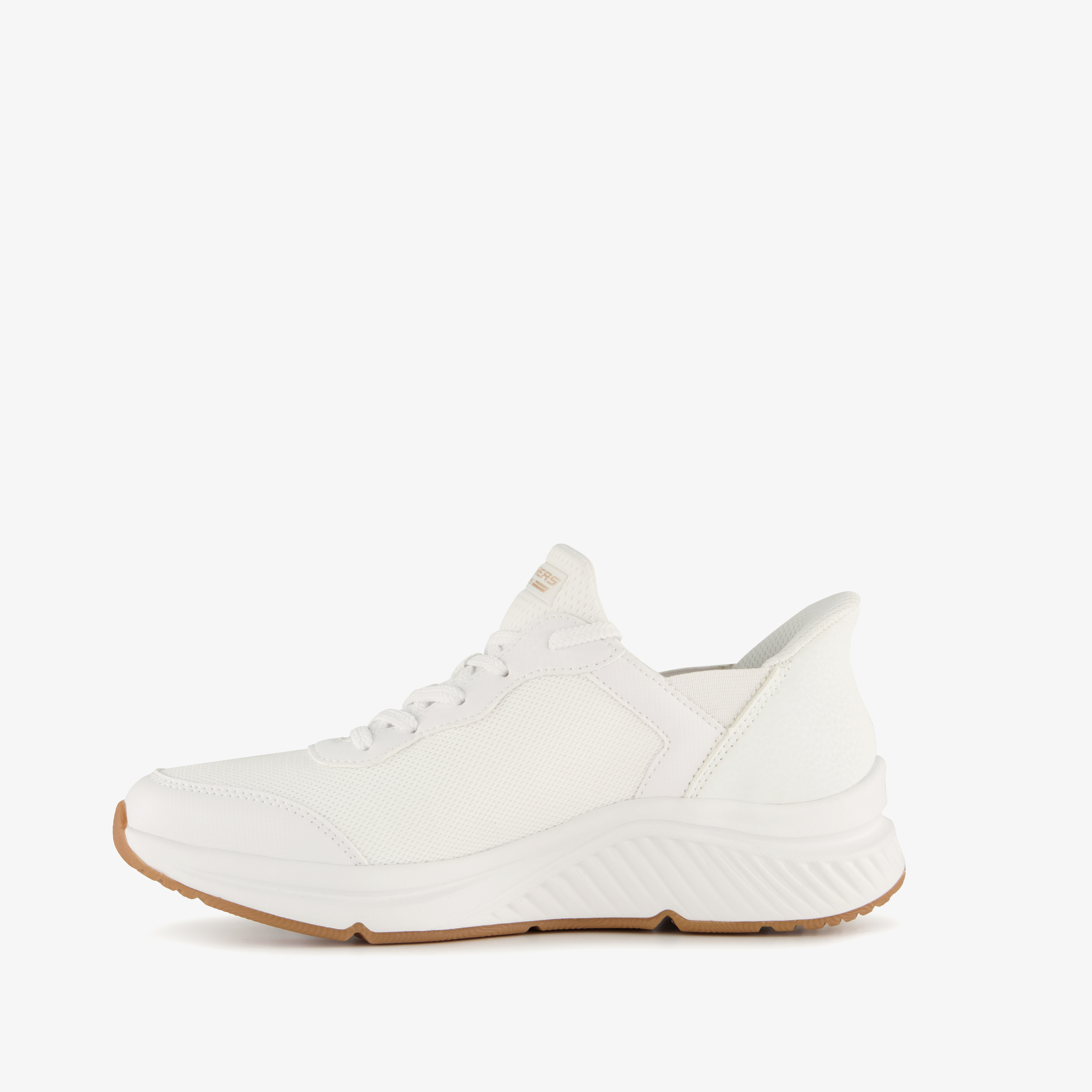 Skechers Slip-ins: BOBS Arch Comfort dames sneakers wit