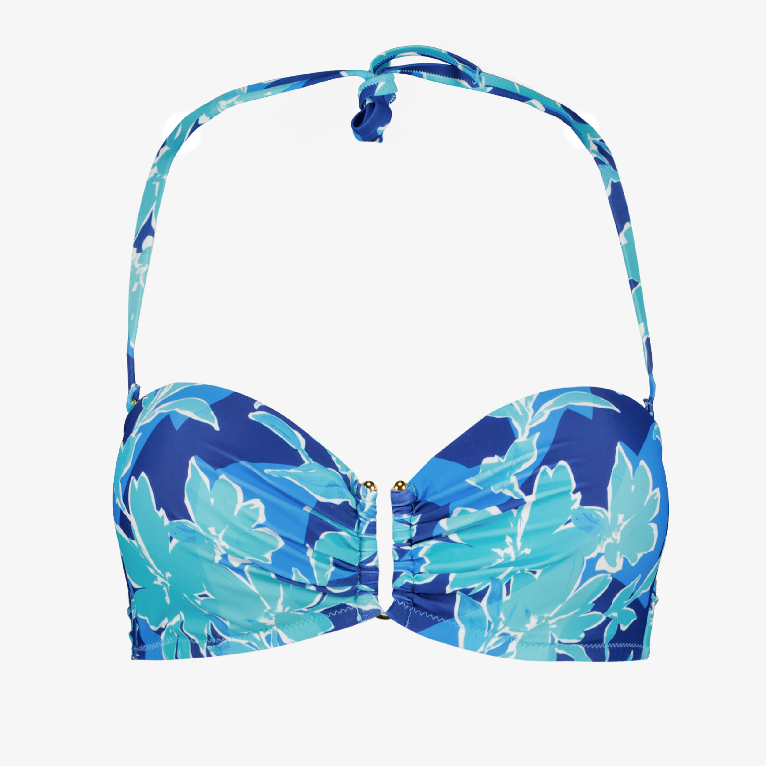 Osaga dames bikinitop met bloemenprint blauw, foto 3