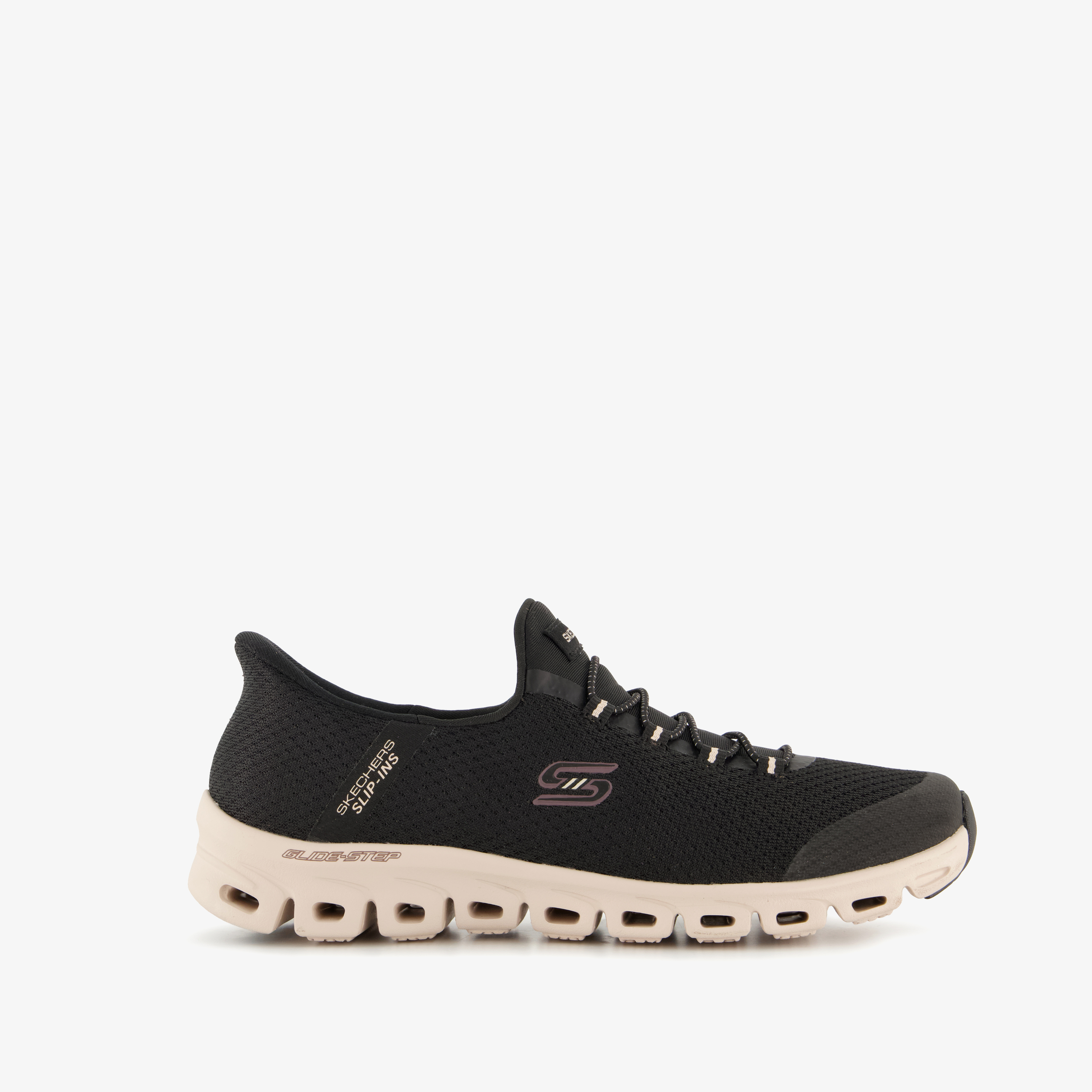 Skechers Slip-ins: Glide-Step dames sneakers zwart, foto 6