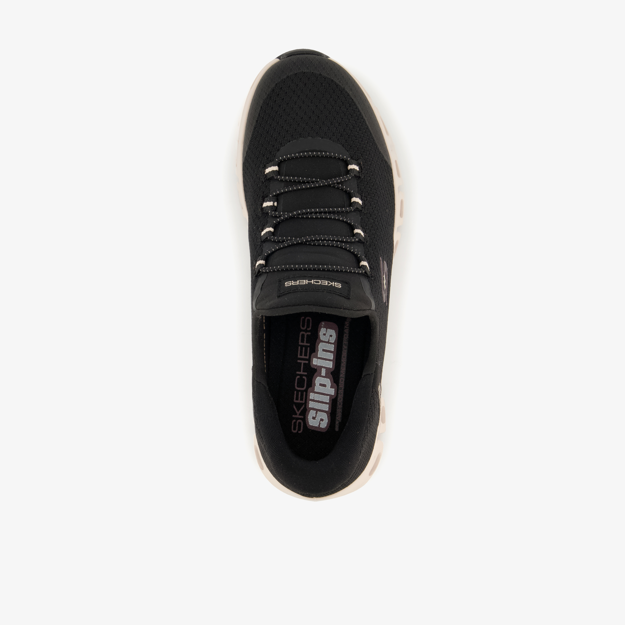 Skechers Slip-ins: Glide-Step dames sneakers zwart, foto 5