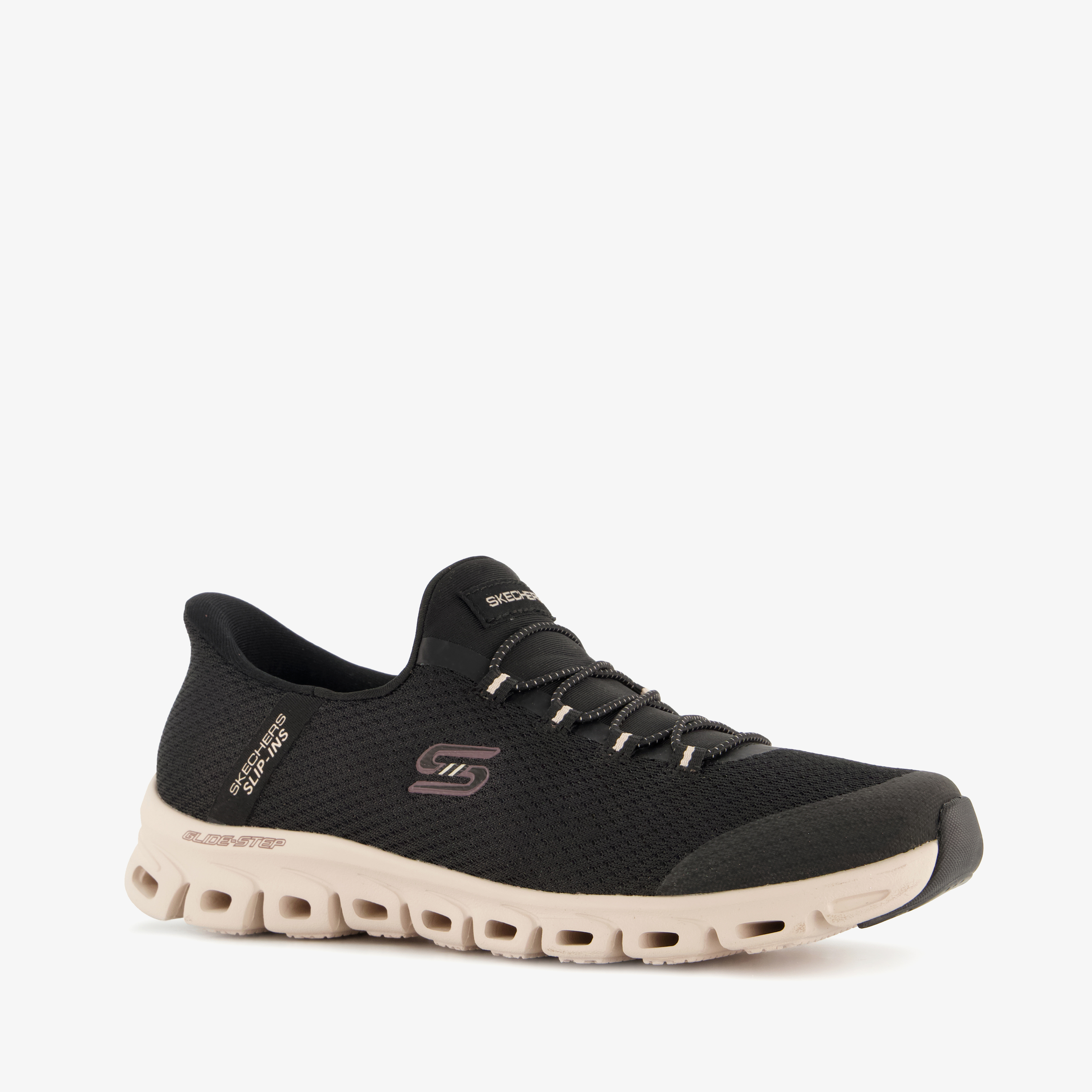 Skechers Slip-ins: Glide-Step dames sneakers zwart, foto 7