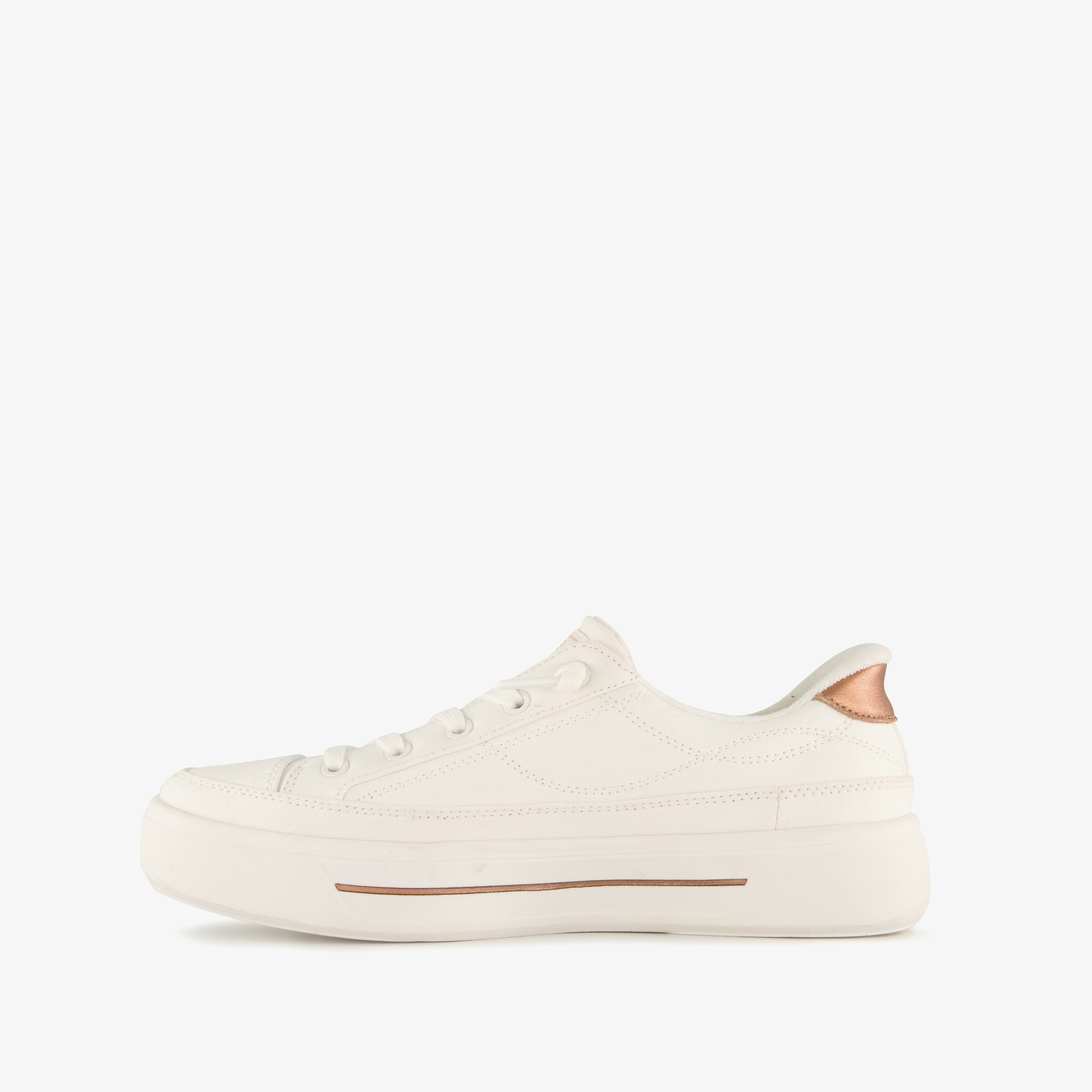 Skechers Slip-ins: BOBS Social dames sneakers wit
