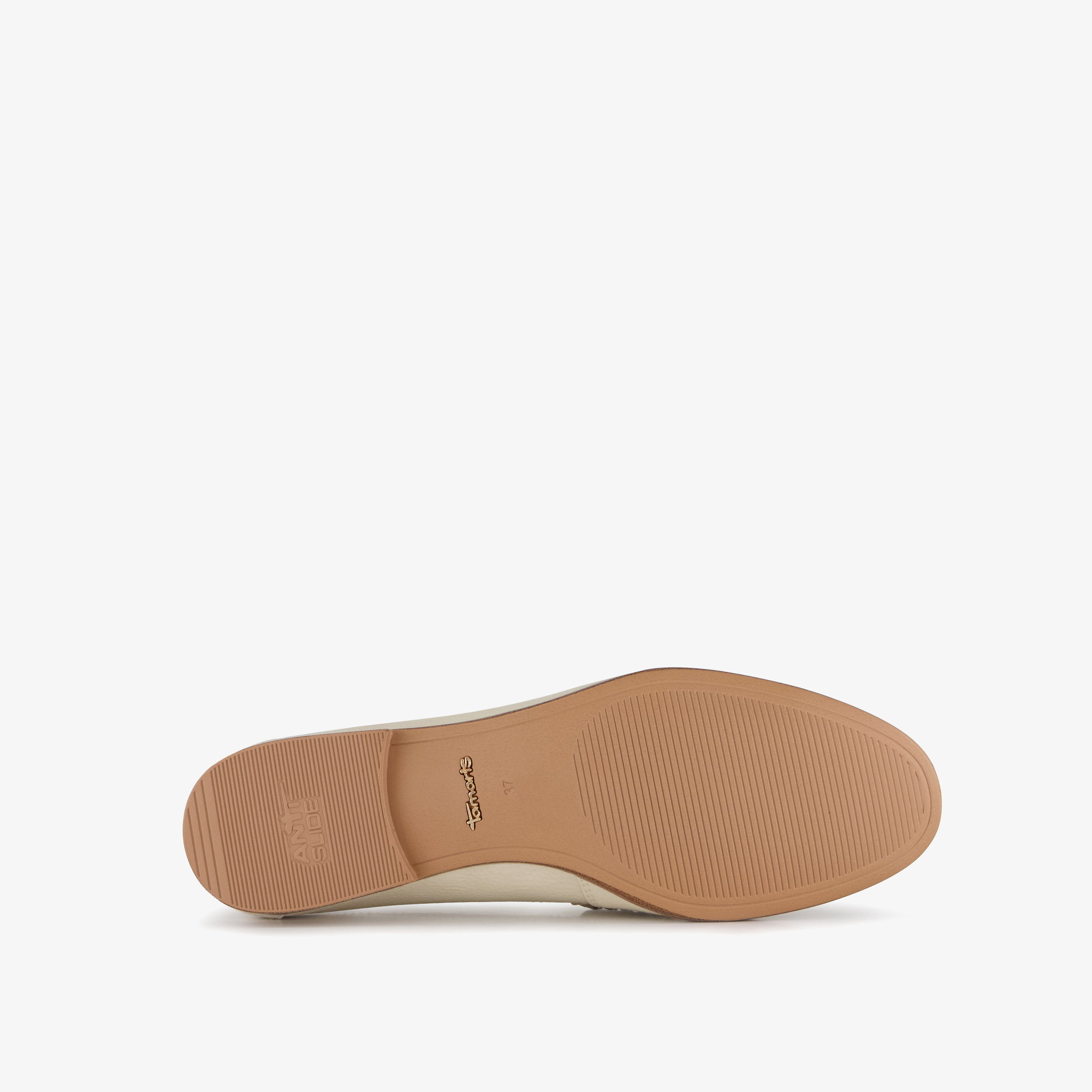 Tamaris dames loafers met lak ivoor, foto 4