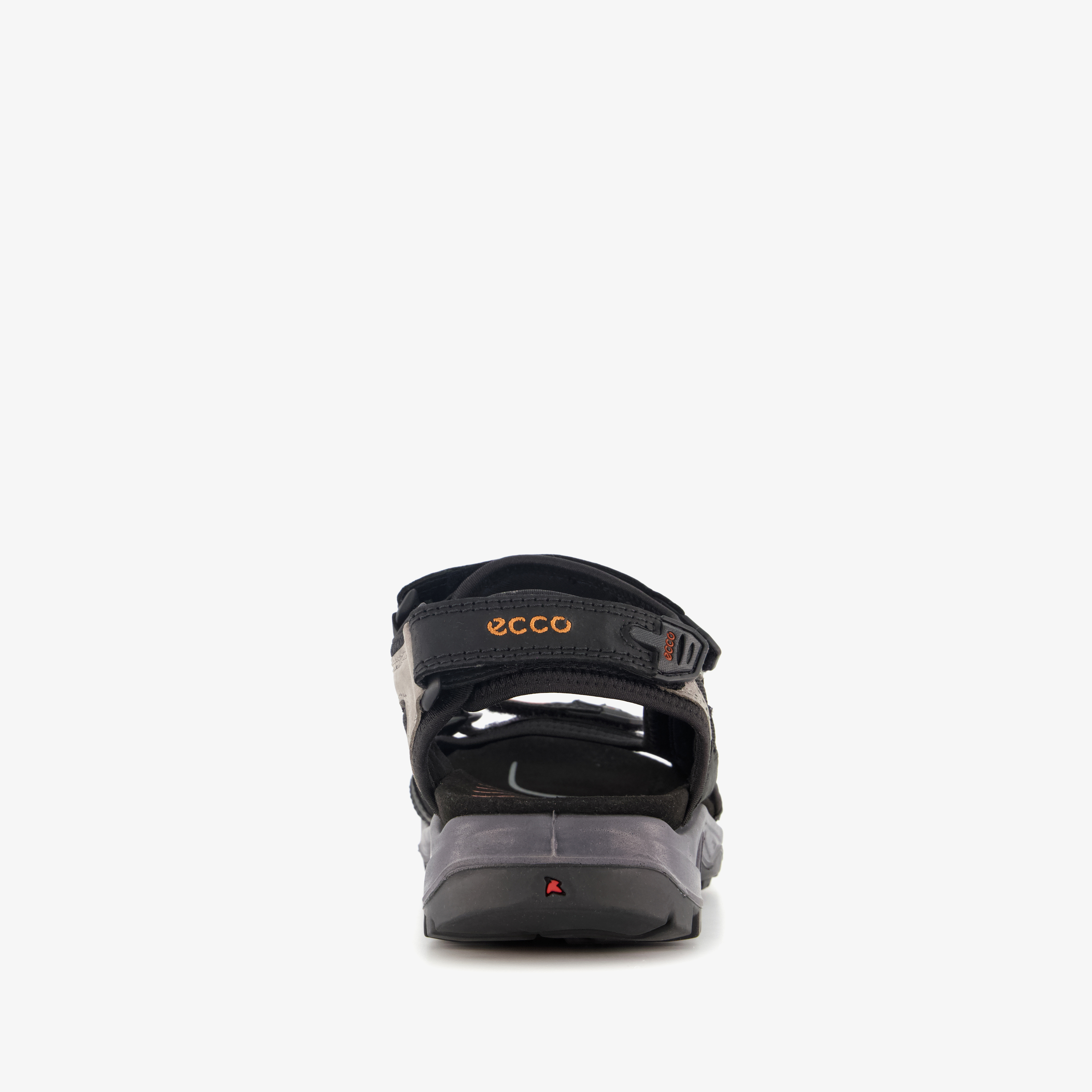 Ecco Offroad leren heren sandalen zwart, foto 3