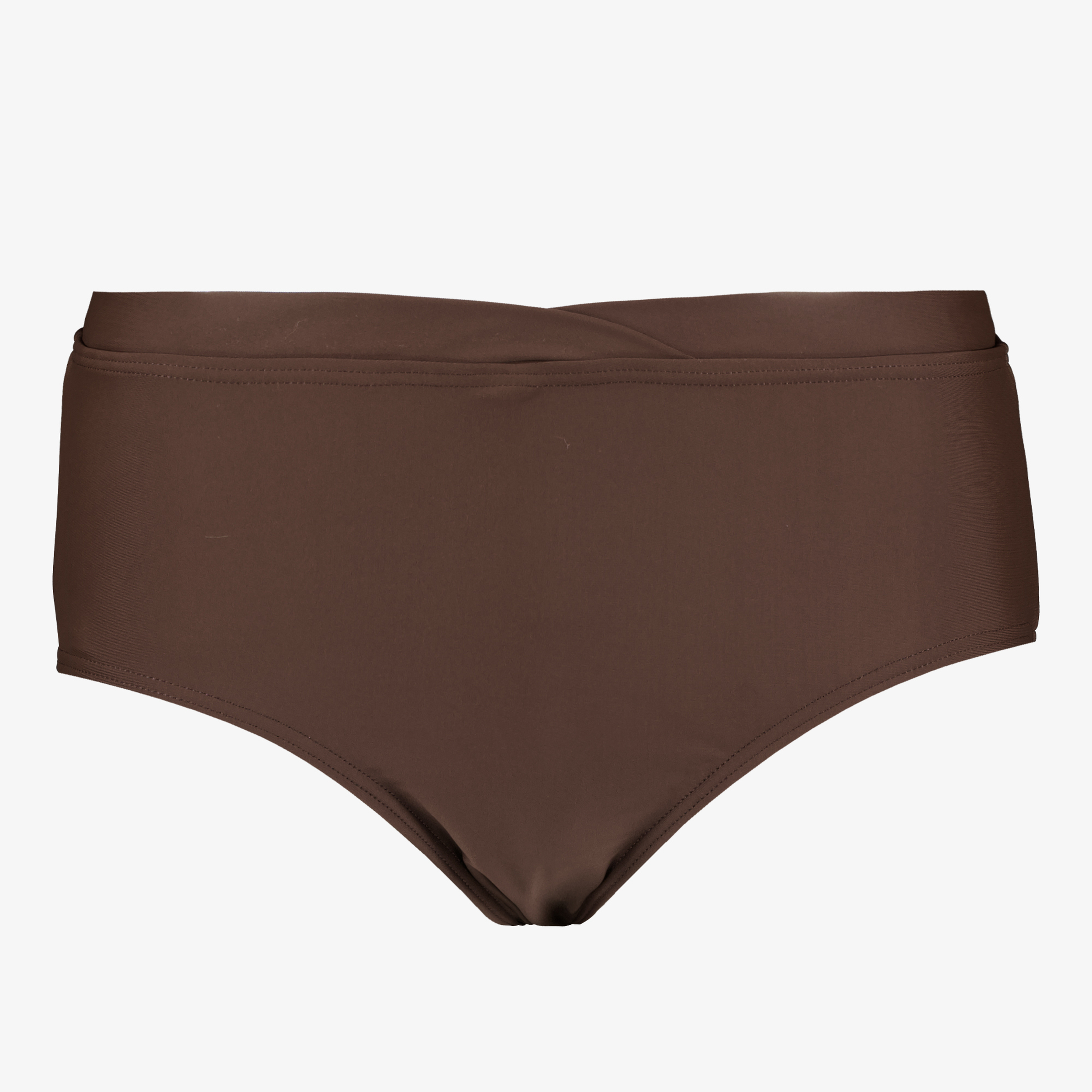 Osaga dames high waist hipster bikinibroekje bruin, foto 3