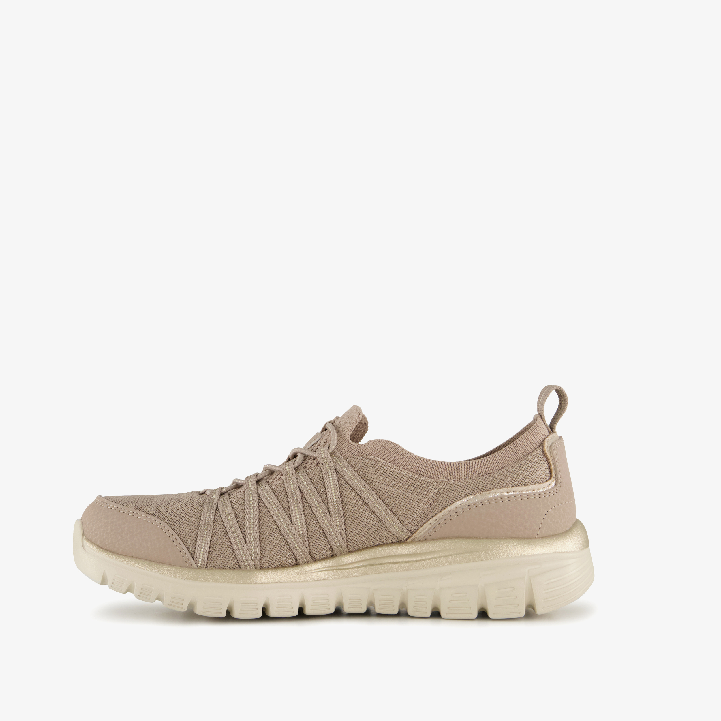 Skechers Graceful - Purecrush dames sneakers beige