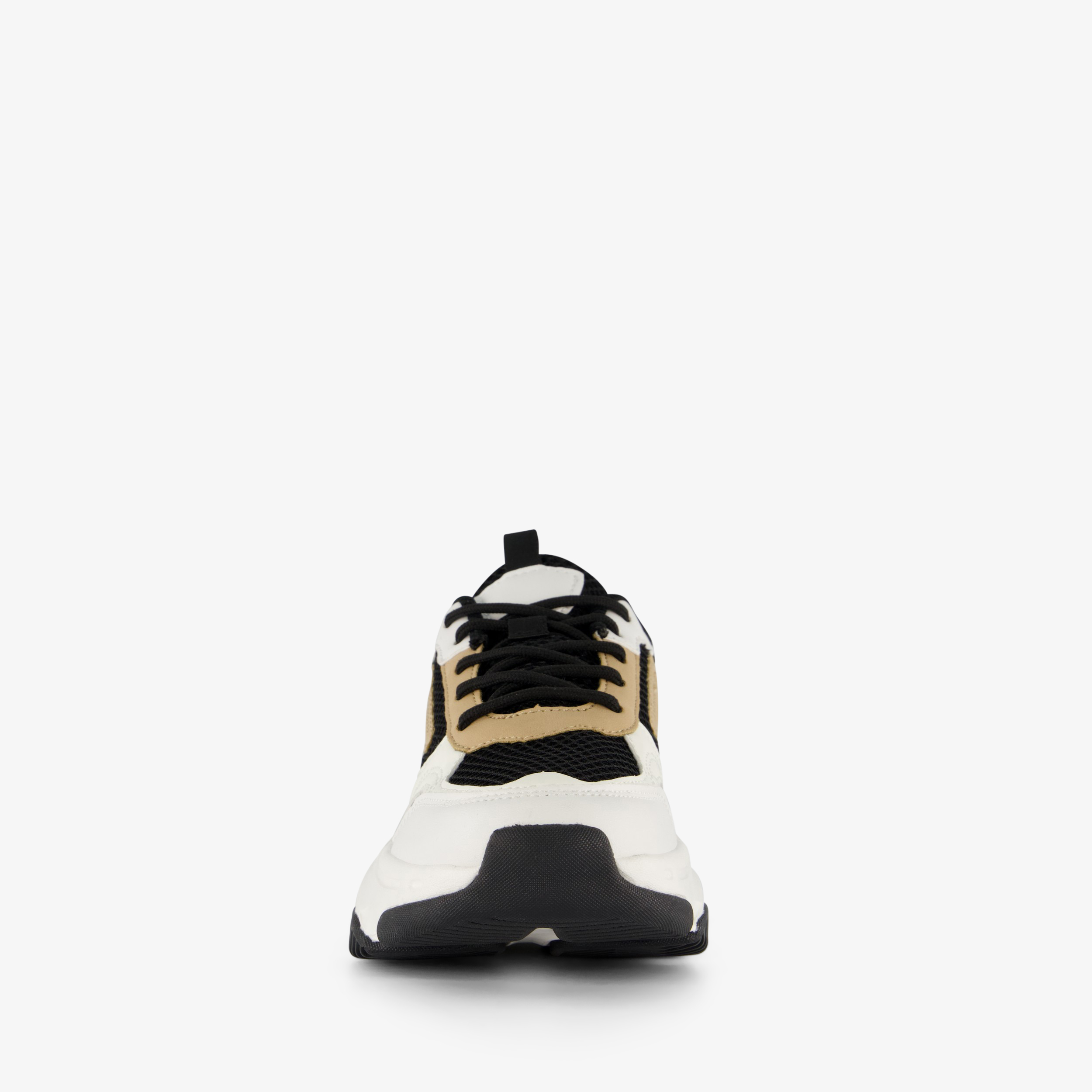 Blue Box dames dad sneaker wit zwart