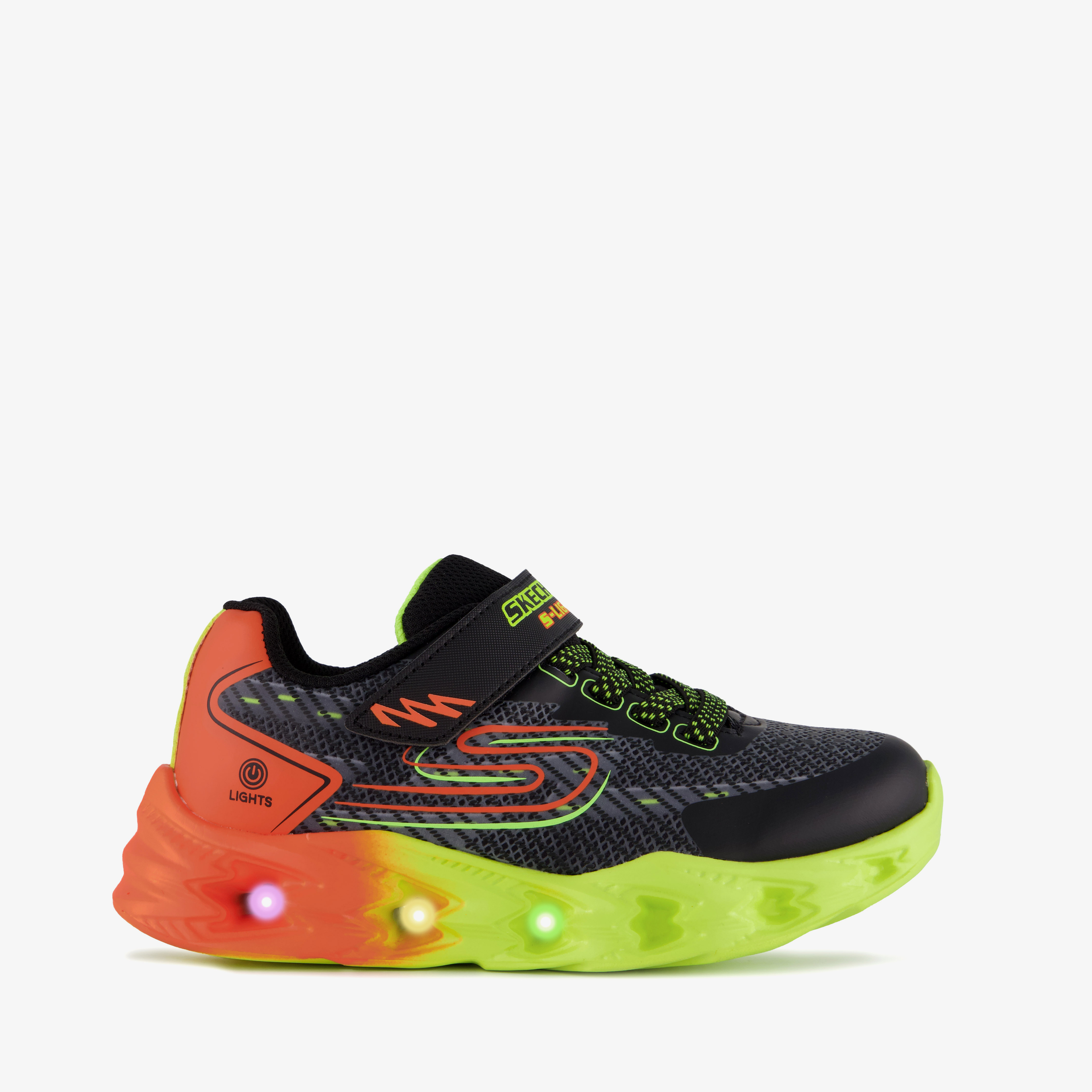 Skechers S-Lights Vortex 2.0 – Quantroid jongens sneakers zwart, foto 6