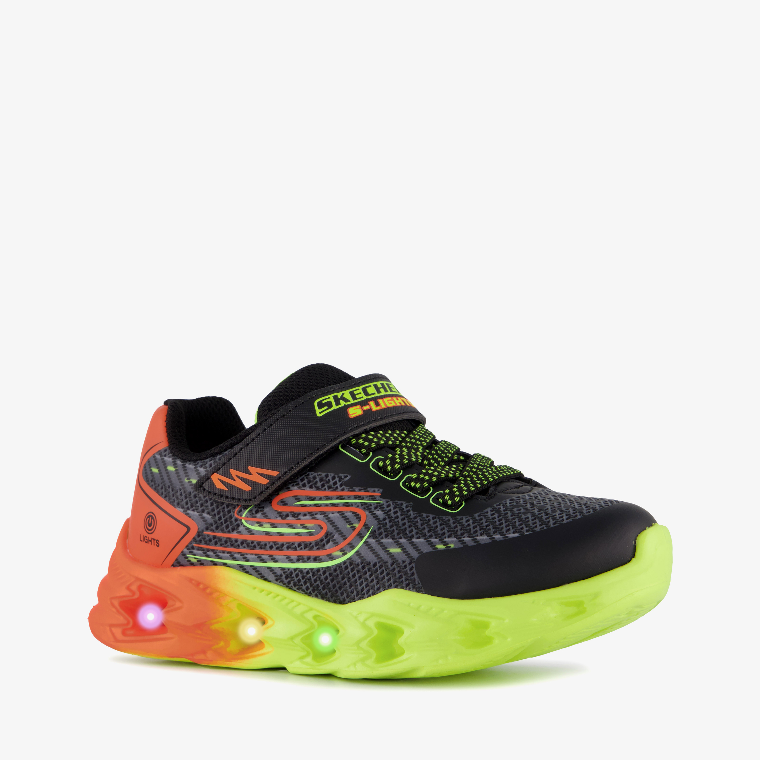 Skechers S-Lights Vortex 2.0 – Quantroid jongens sneakers zwart, foto 7
