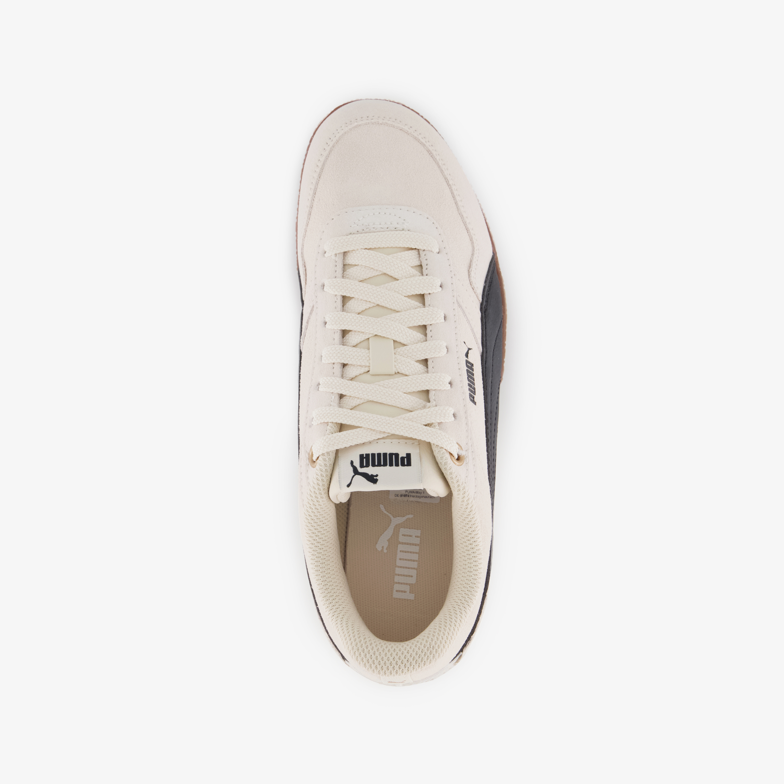 Puma Bella Donna suède dames sneakers wit zwart, foto 5