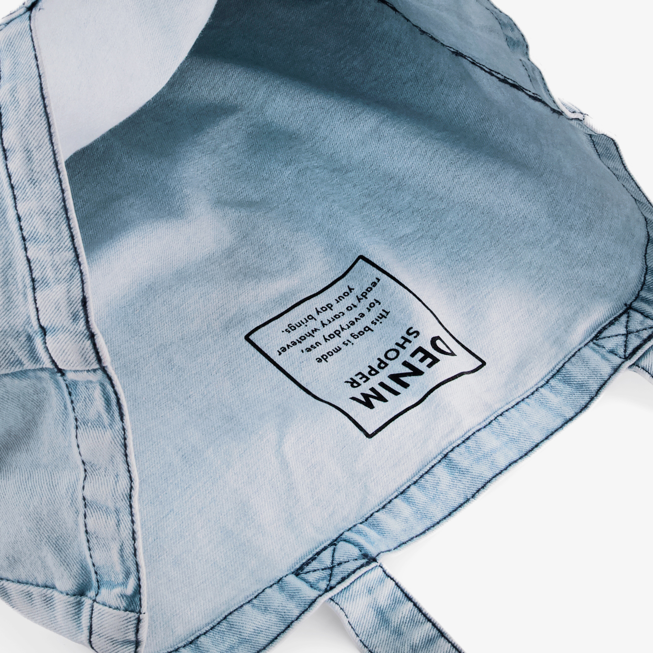 TwoDay denim dames shopper, foto 3