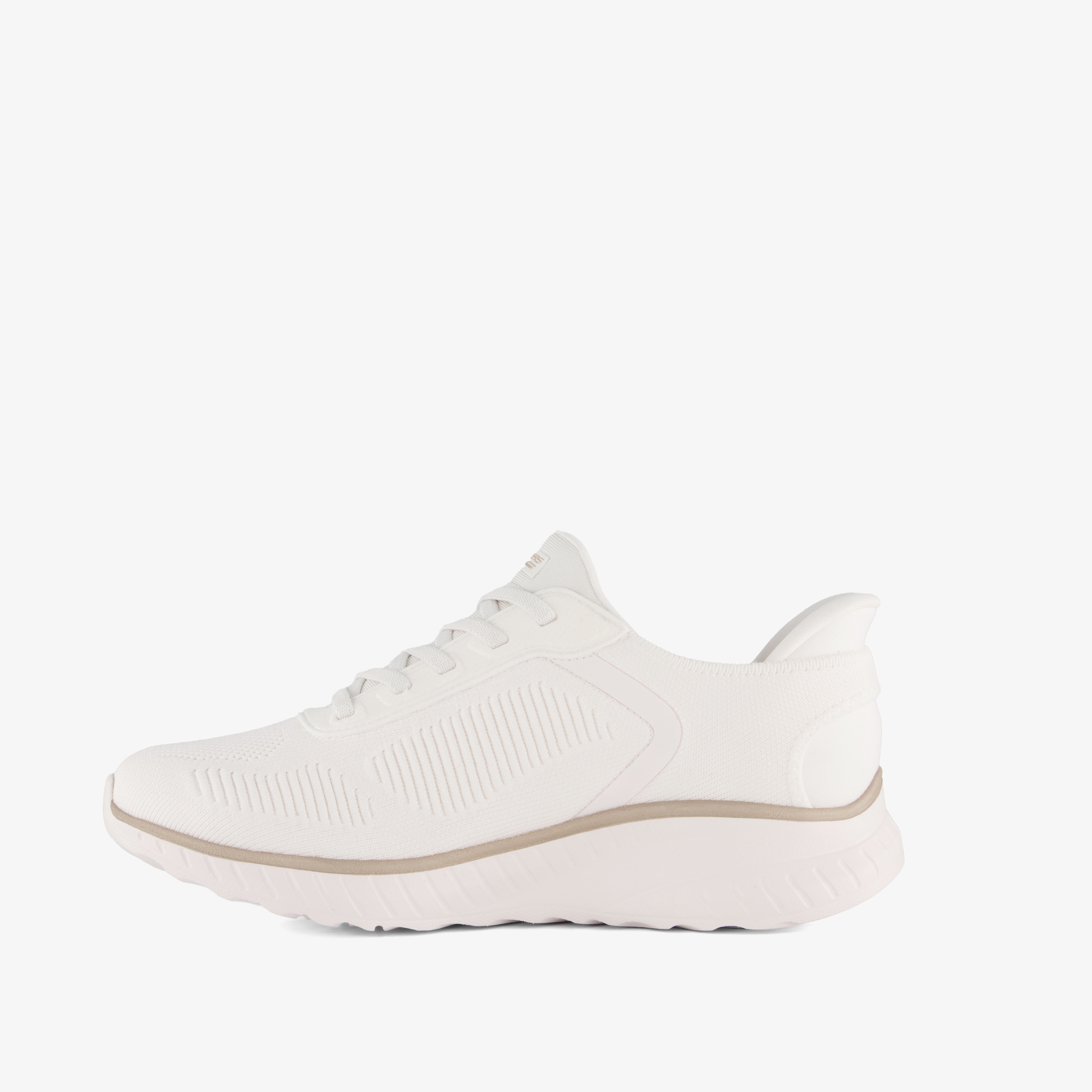 Skechers Slip-ins: BOBS Sport Wide Fit dames sneakers wit