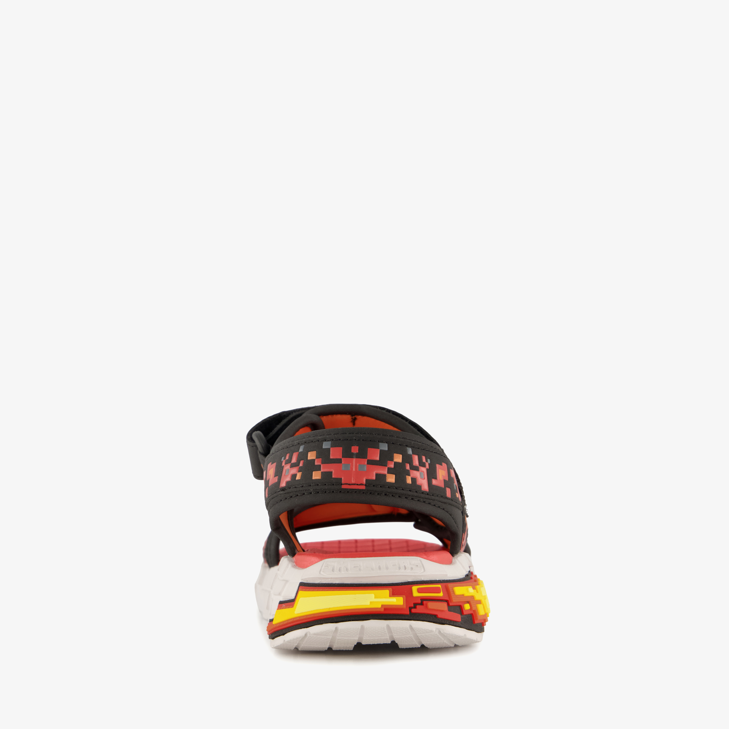 Skechers Mega-Splash 4K jongens sandalen zwart rood, foto 3