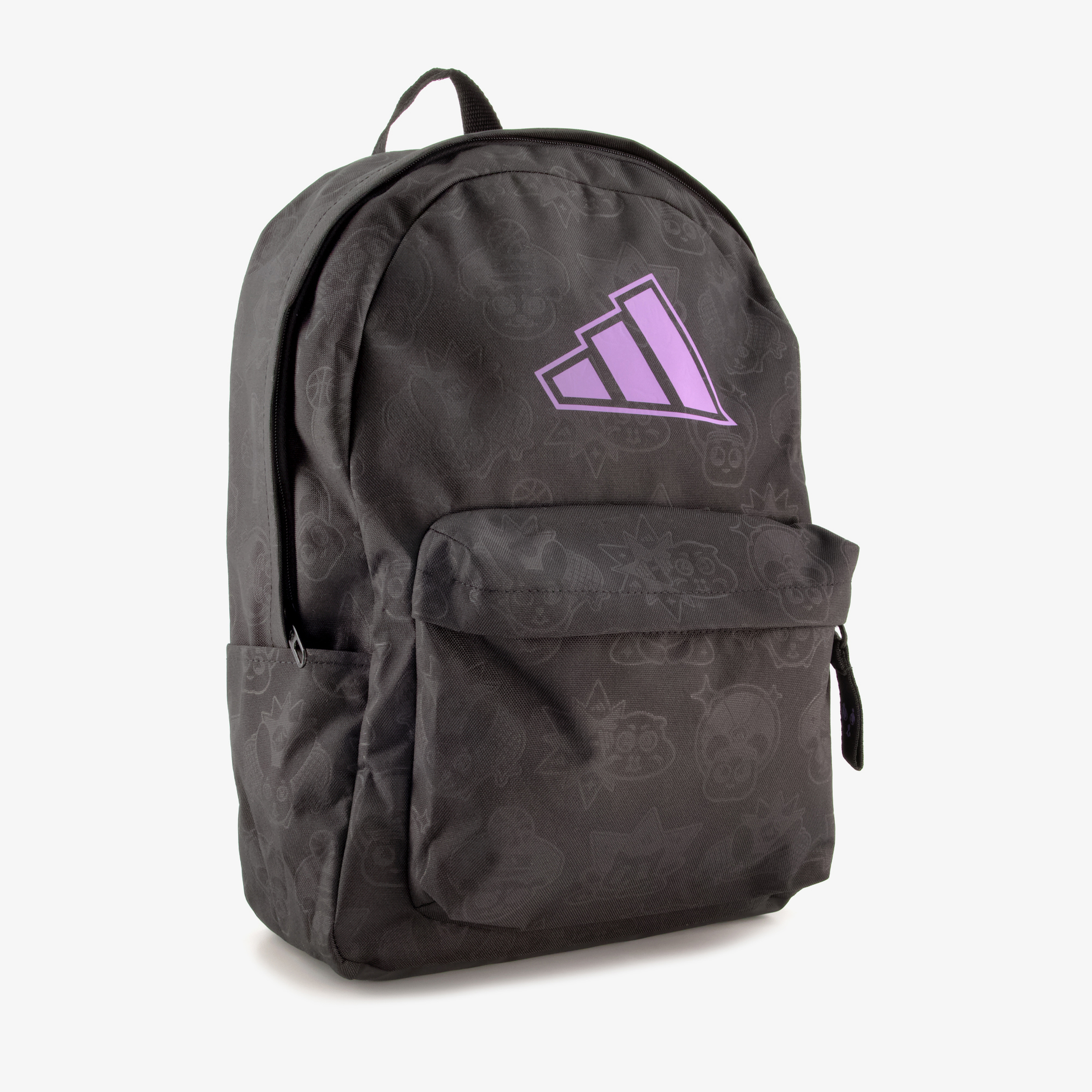 Adidas kinder rugzak zwart paars, foto 5