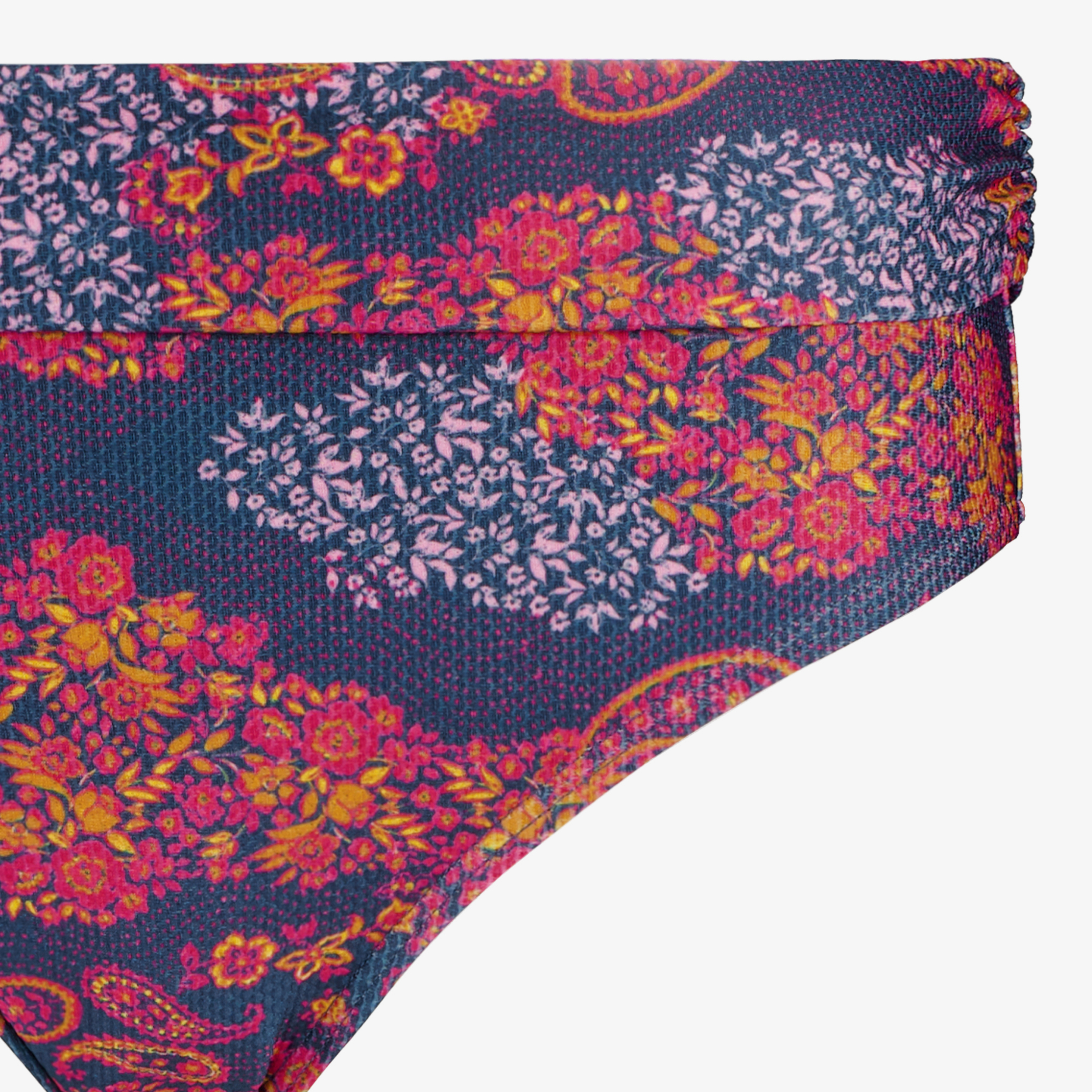 Osaga dames bikinibroekje met overslag print blauw, foto 2