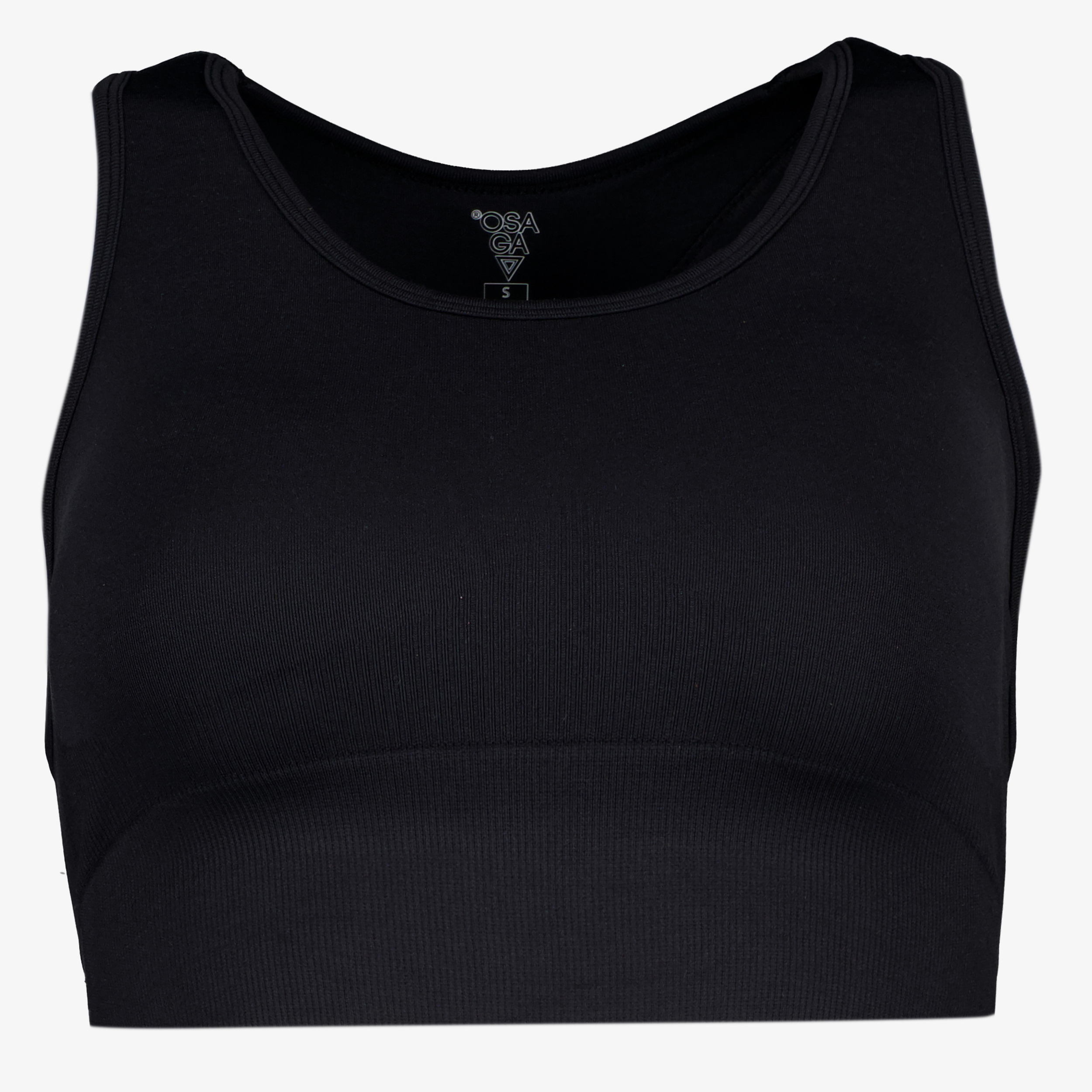 Osaga seamless dames sport BH zwart, foto 2