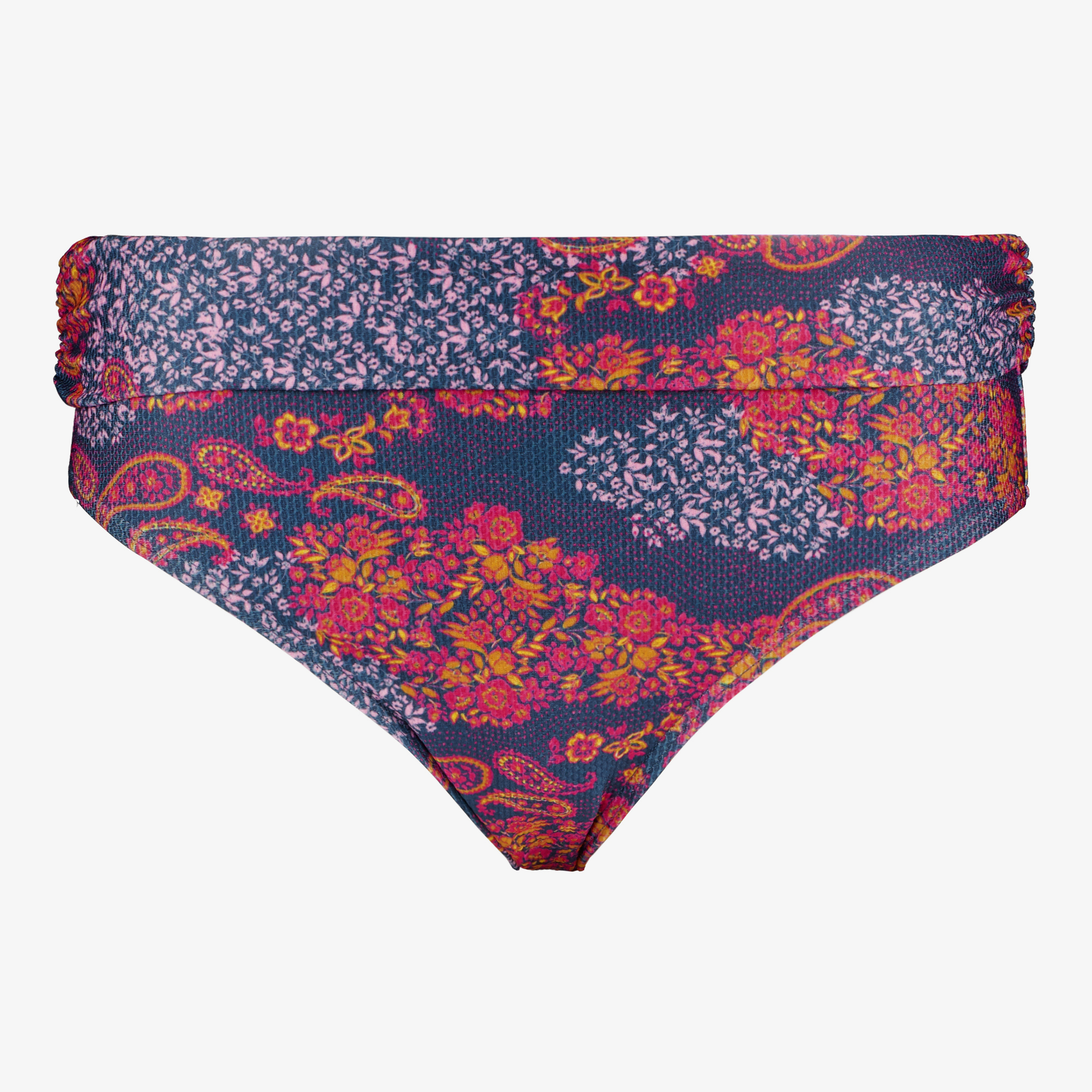 Osaga dames bikinibroekje met overslag print blauw, foto 4