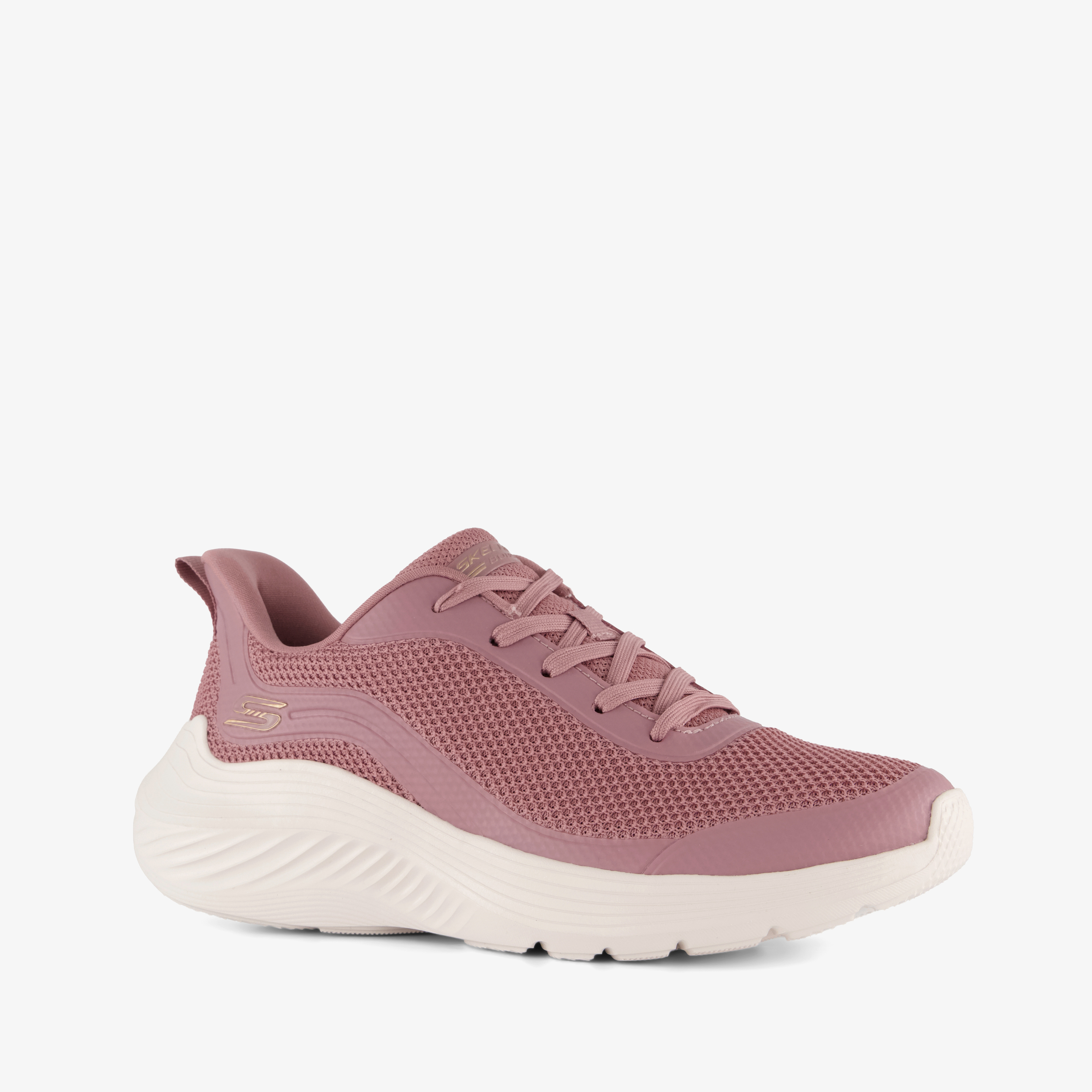 Skechers Bobs Sport Squad Vegan dames sneakers roze, foto 7