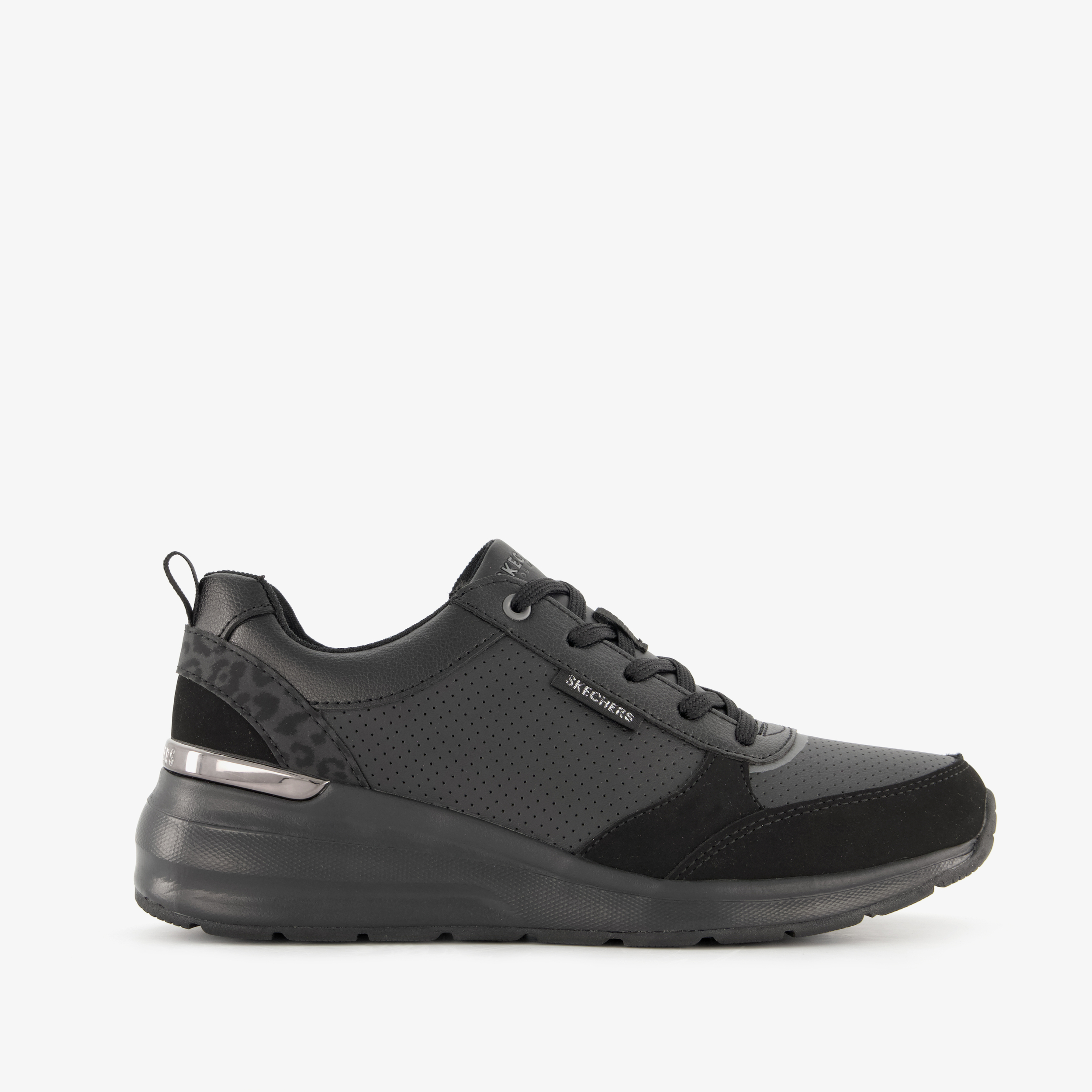 Skechers Billion Subtle Sports dames sneakers zwart, foto 6