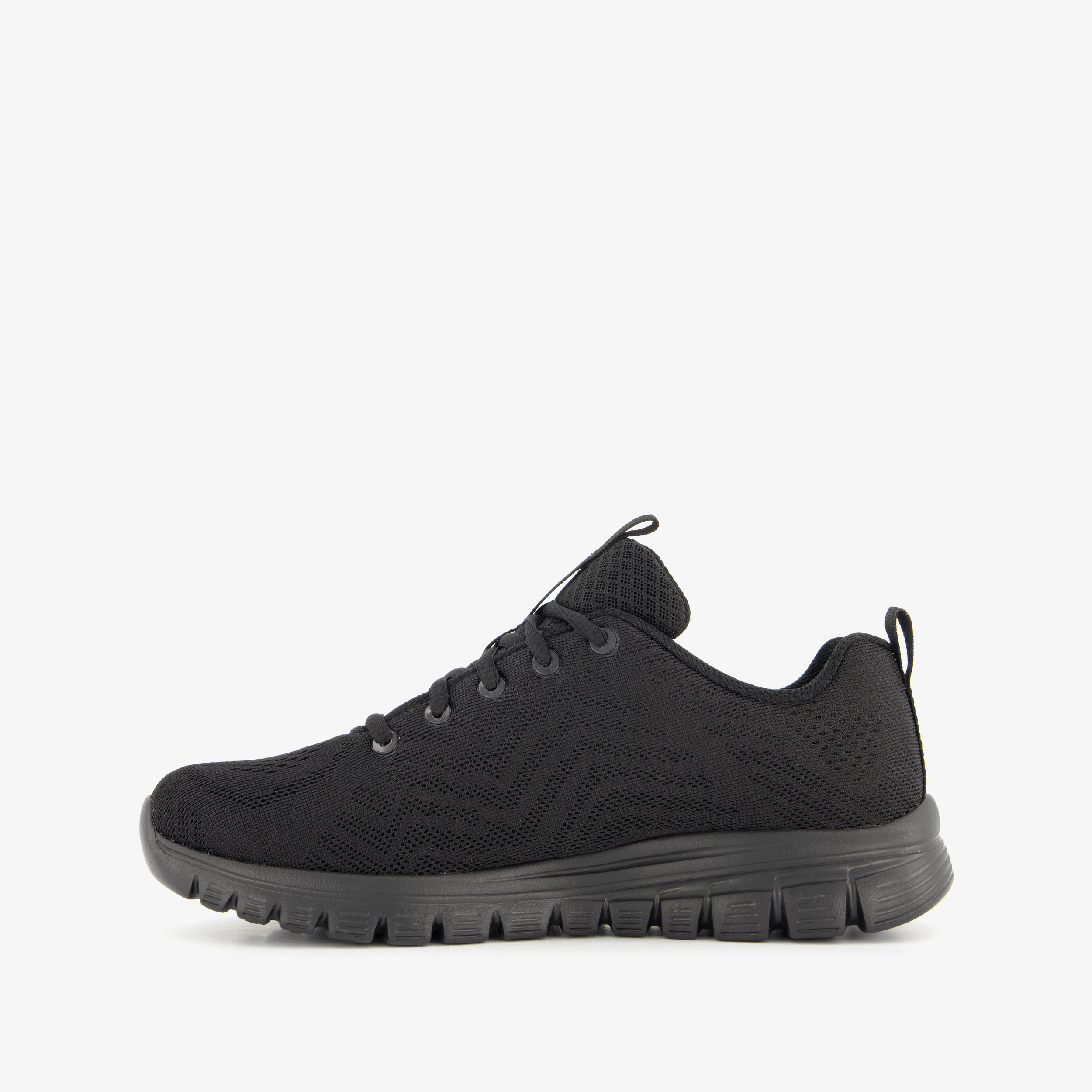 Skechers Graceful Get Connected dames sneakers zwart