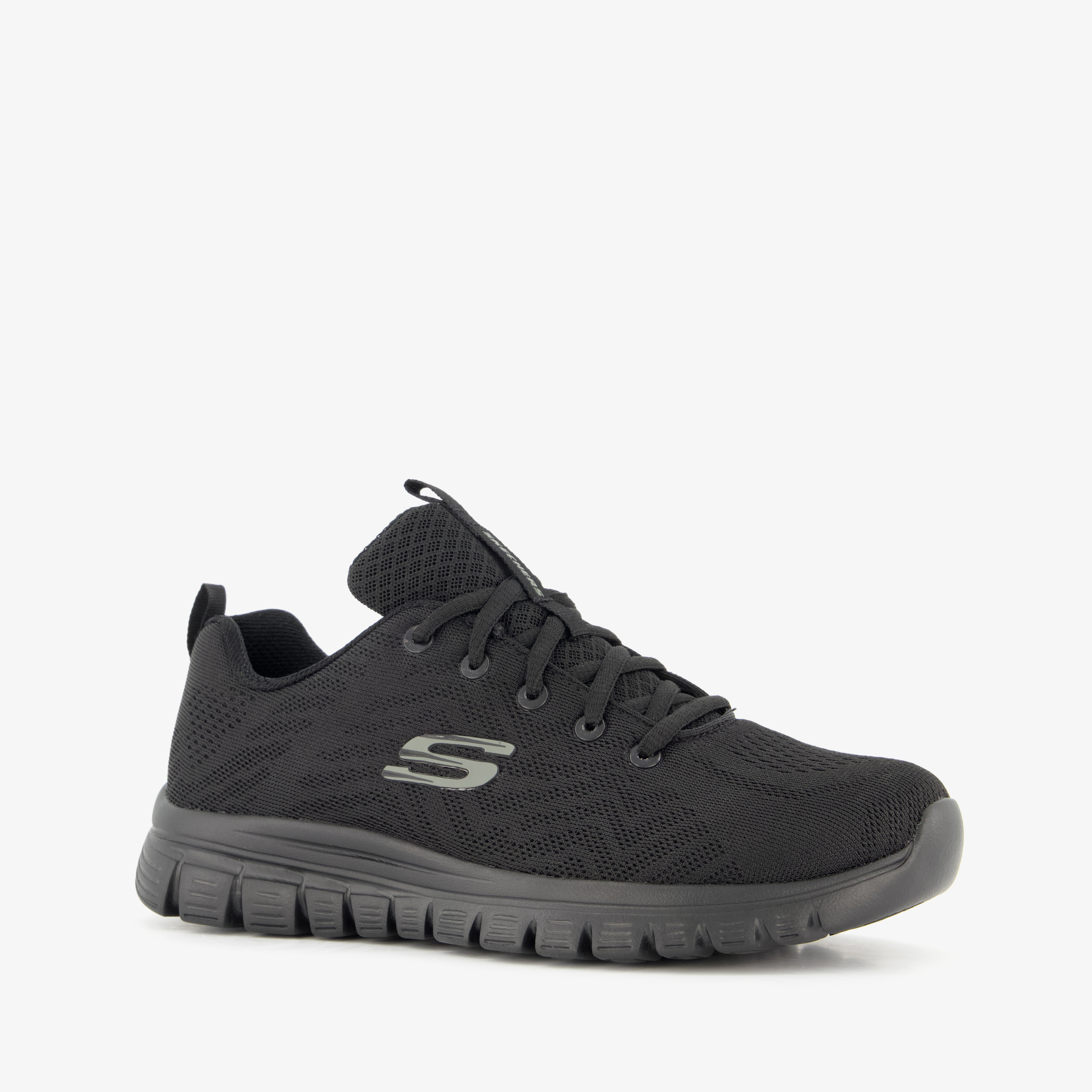 Skechers Graceful Get Connected dames sneakers zwart, foto 7