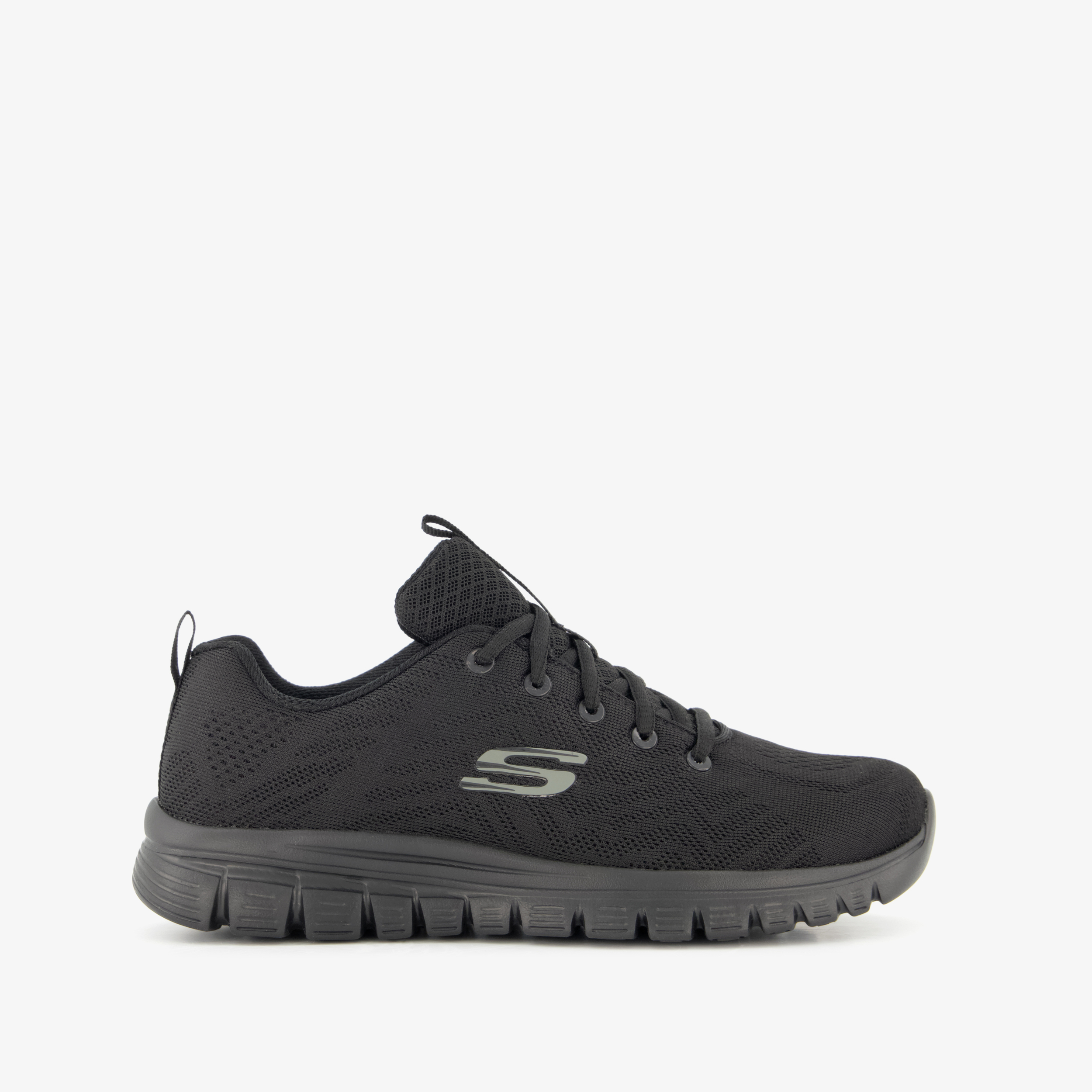 Skechers Graceful Get Connected dames sneakers zwart, foto 6