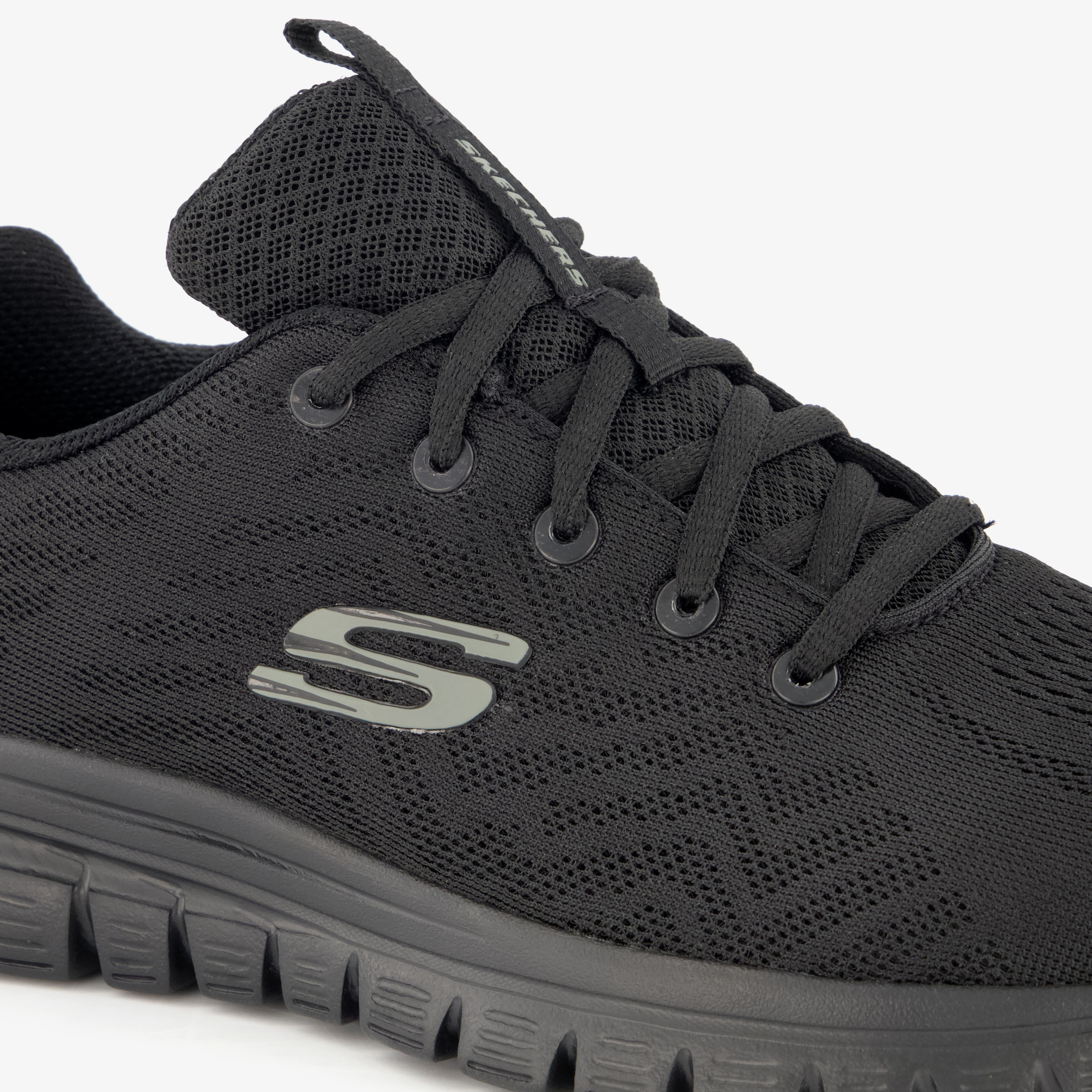 Skechers Graceful Get Connected dames sneakers zwart, foto 2