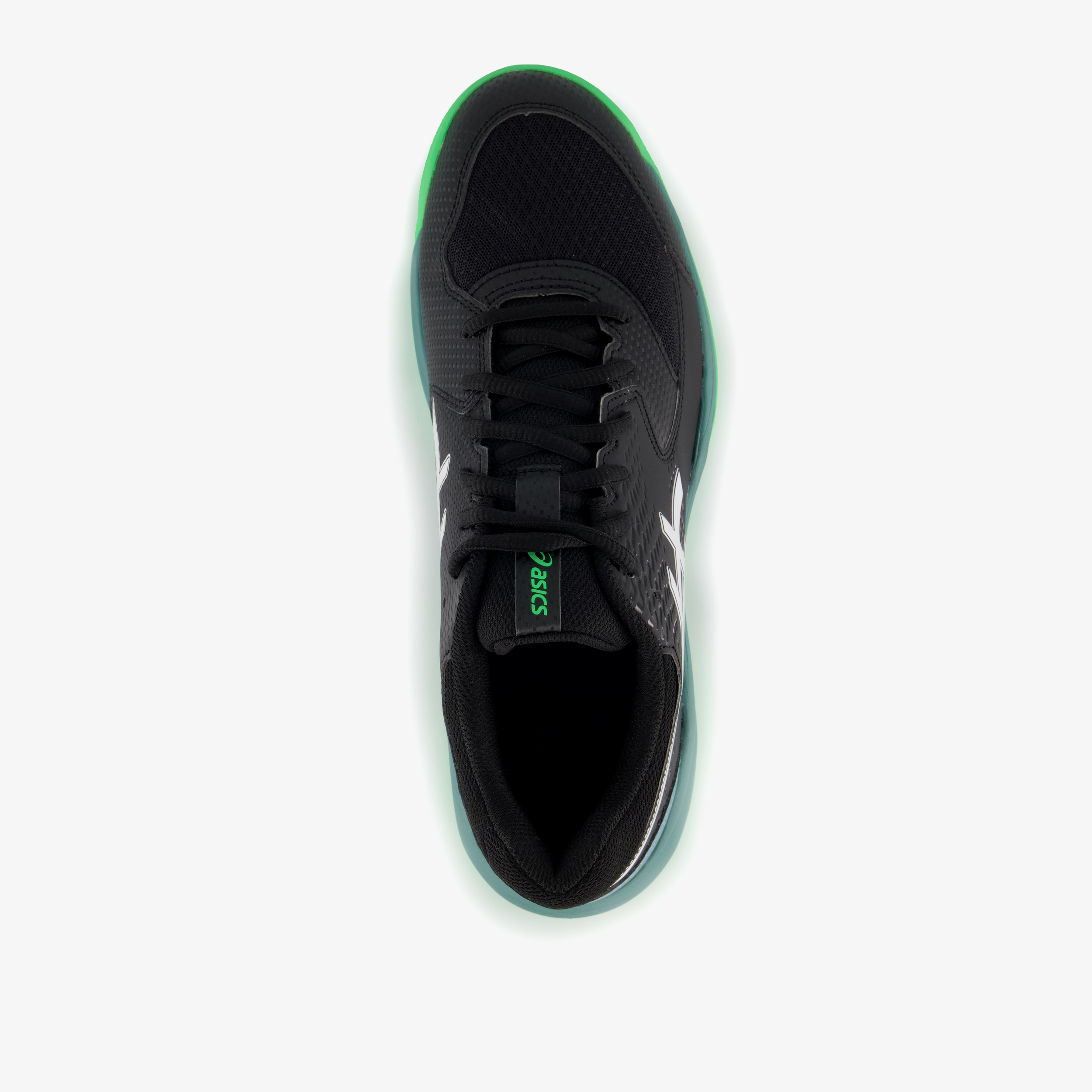 Asics Gel-Dedicate 8 heren padelschoenen zwart groen, foto 6