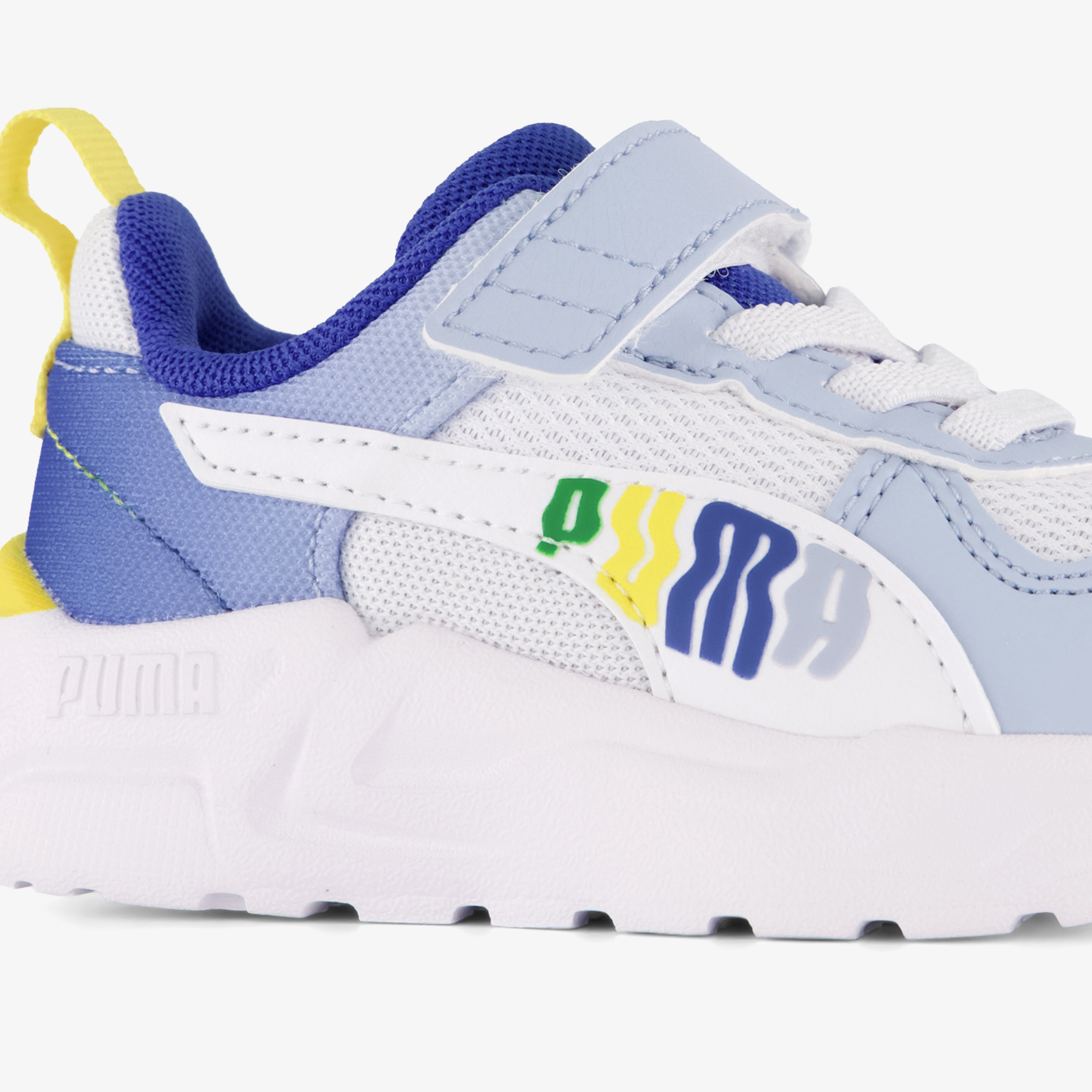 Puma Trinity 2 LT Come On AC+ INF kinder sneakers lichtblauw blauw, foto 2