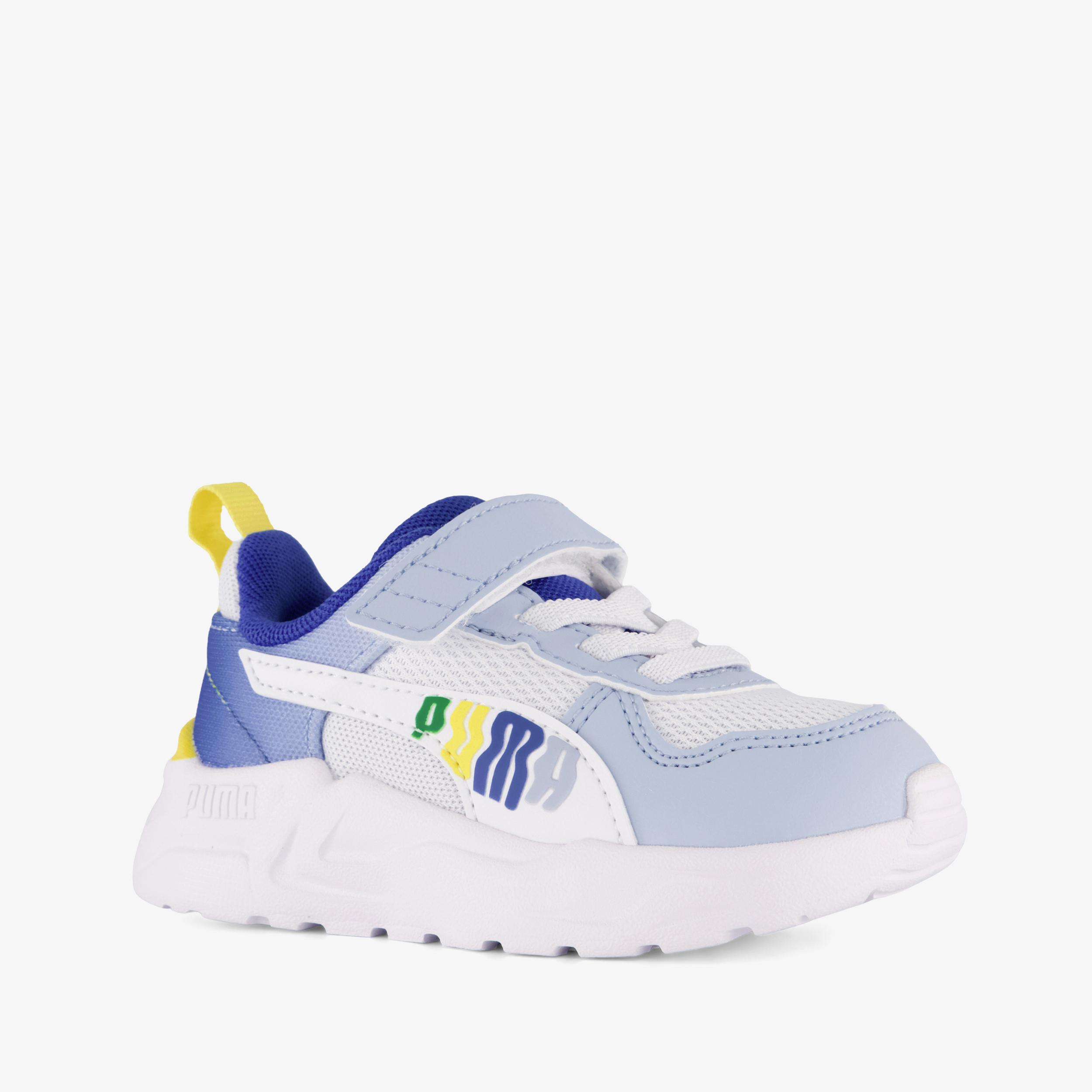 Puma Trinity 2 LT Come On AC+ INF kinder sneakers lichtblauw blauw, foto 7