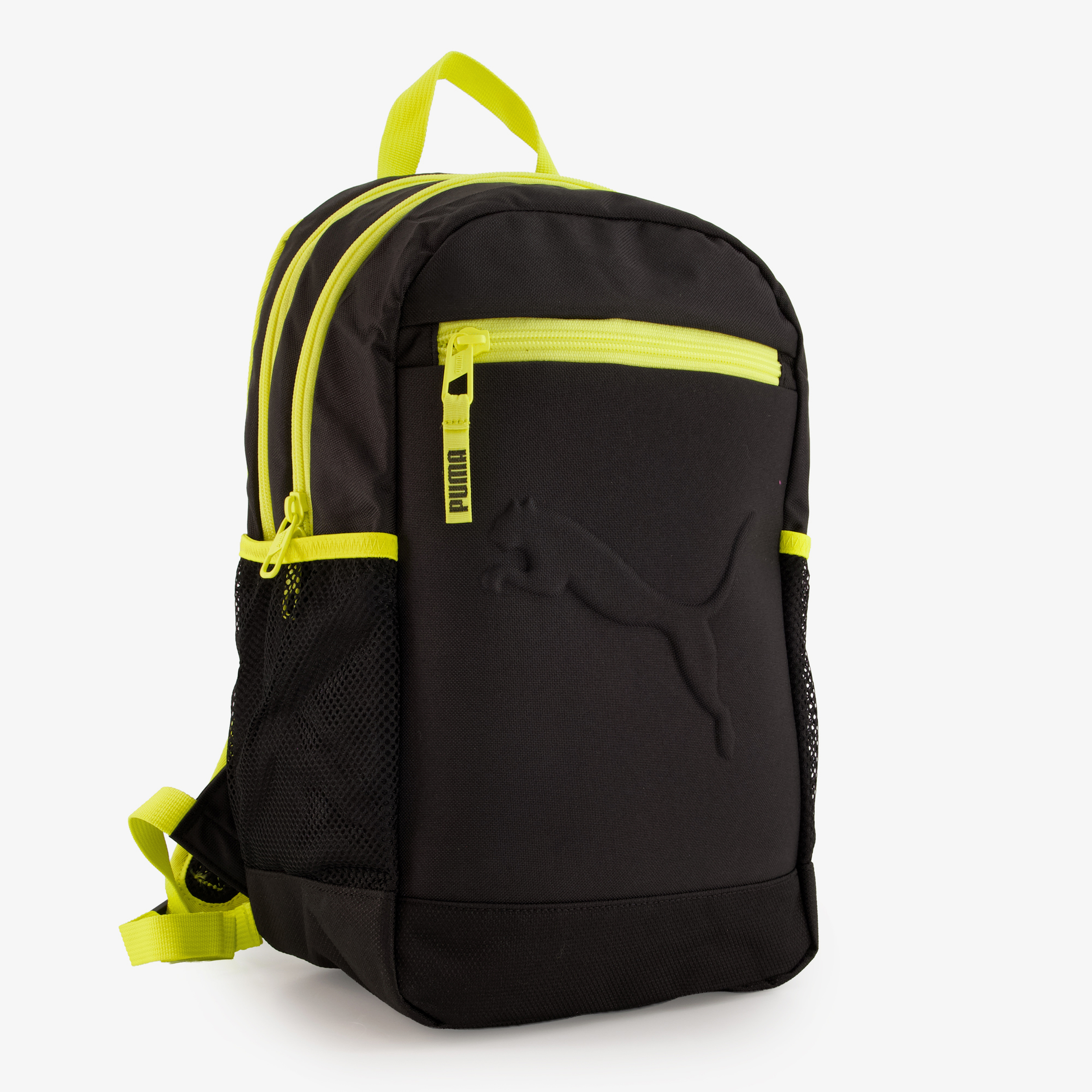 Puma Buzz rugzak zwart neon geel, foto 4