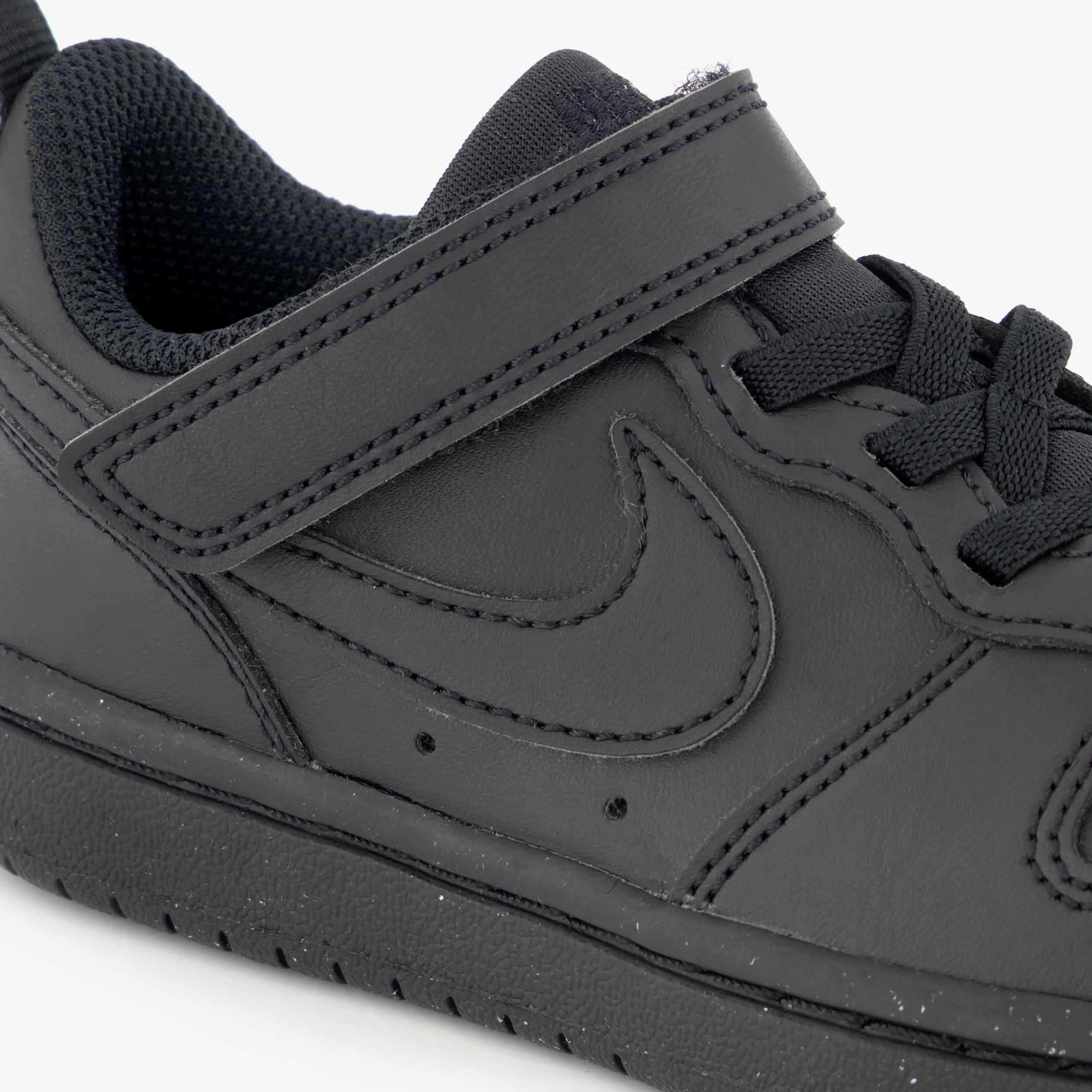 Nike Court Borough Low Recraft kinder sneakers zwart, foto 2