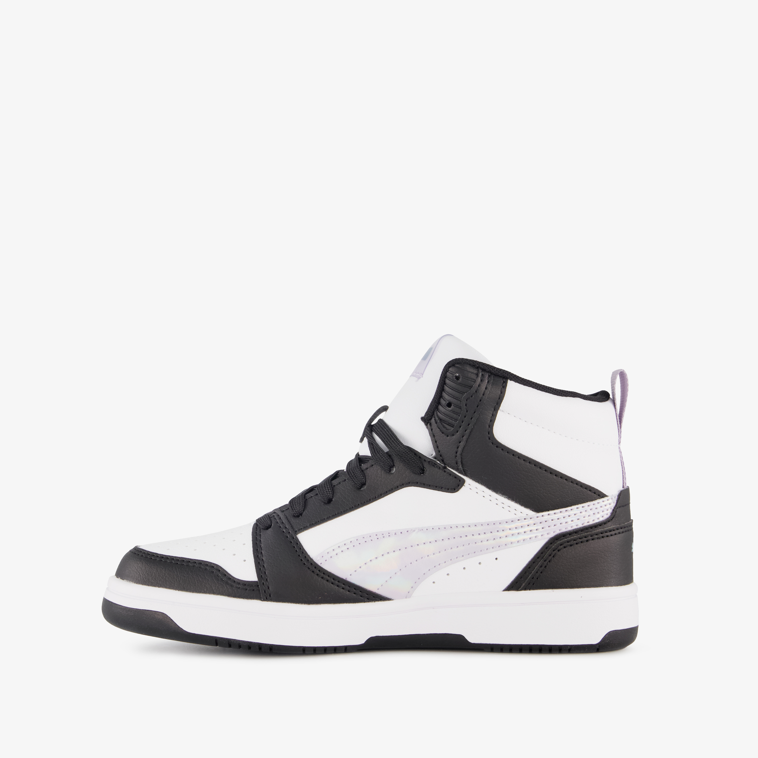 Puma Rebound V6 Mid Space Belle sneaker wit Zwart