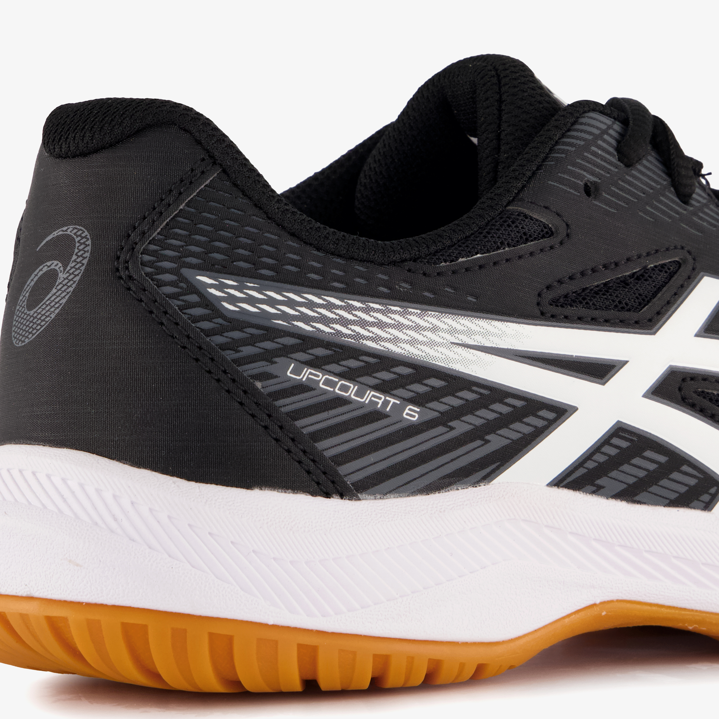 Asics Upcourt 6 heren zaalschoenen zwart, foto 2