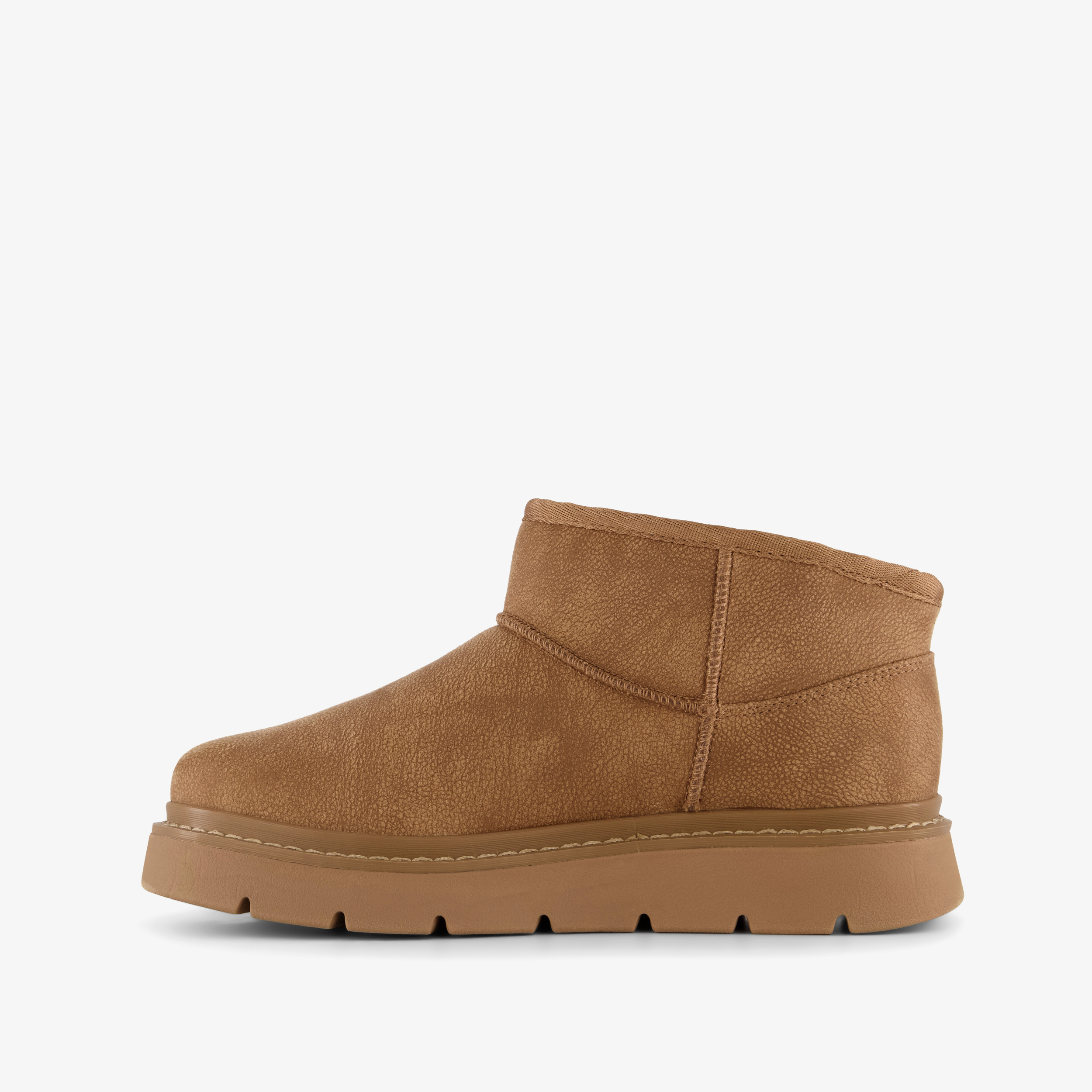 Skechers Slip-ins BOBS gevoerde dames boots cognac Bruin