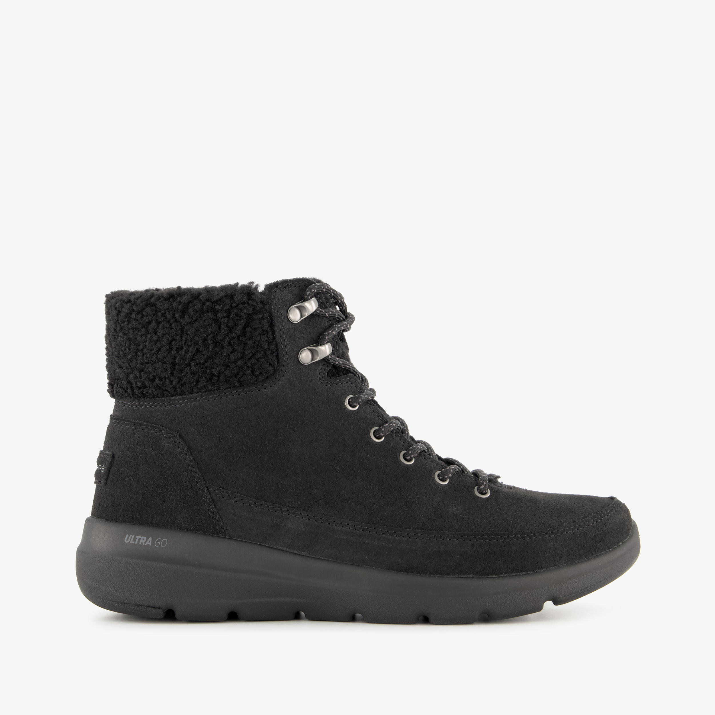 Skechers On-the-GO Glacial suède veterboots zwart, foto 7