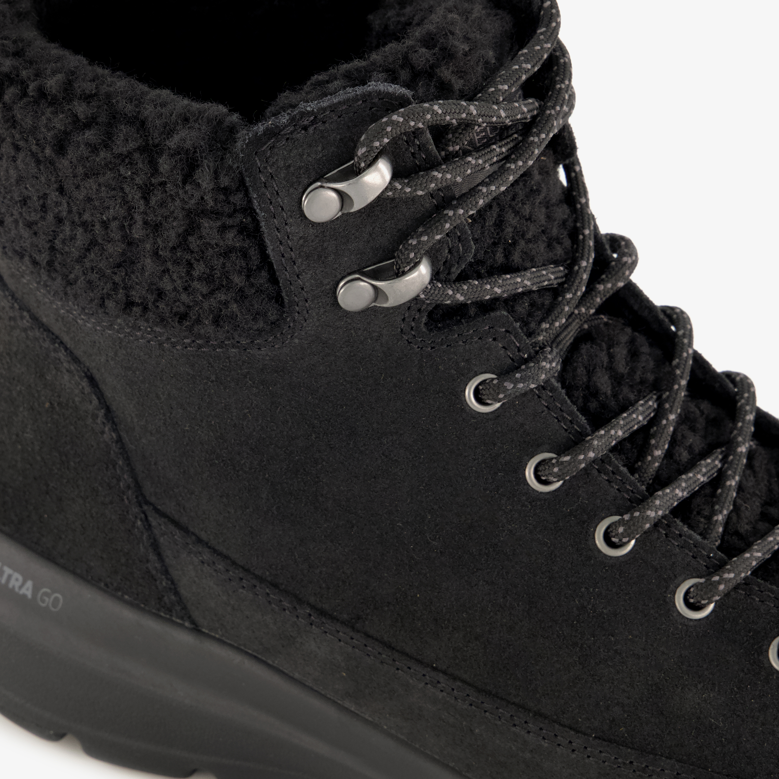 Skechers On-the-GO Glacial suède veterboots zwart, foto 3