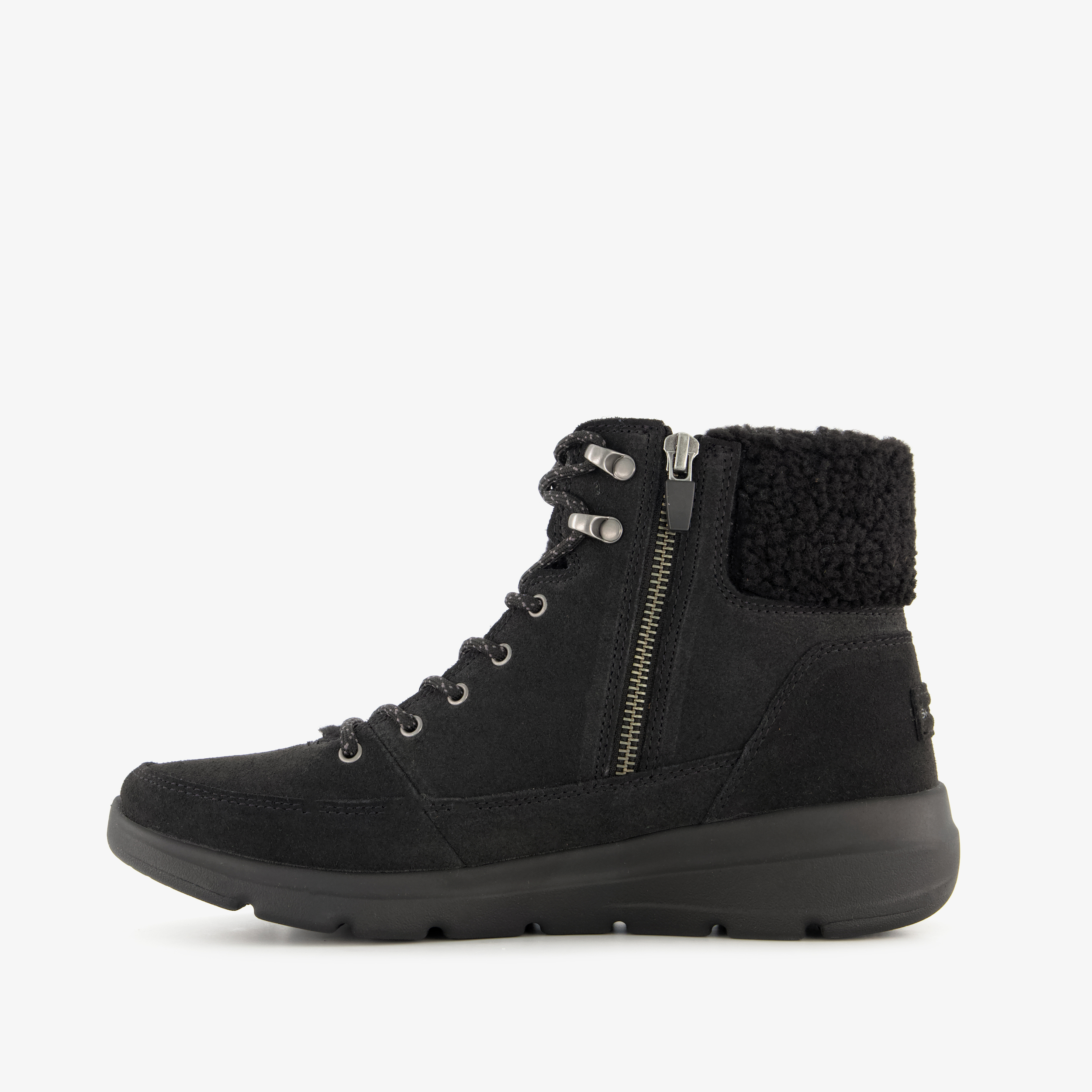 Skechers On-the-GO Glacial suède veterboots zwart