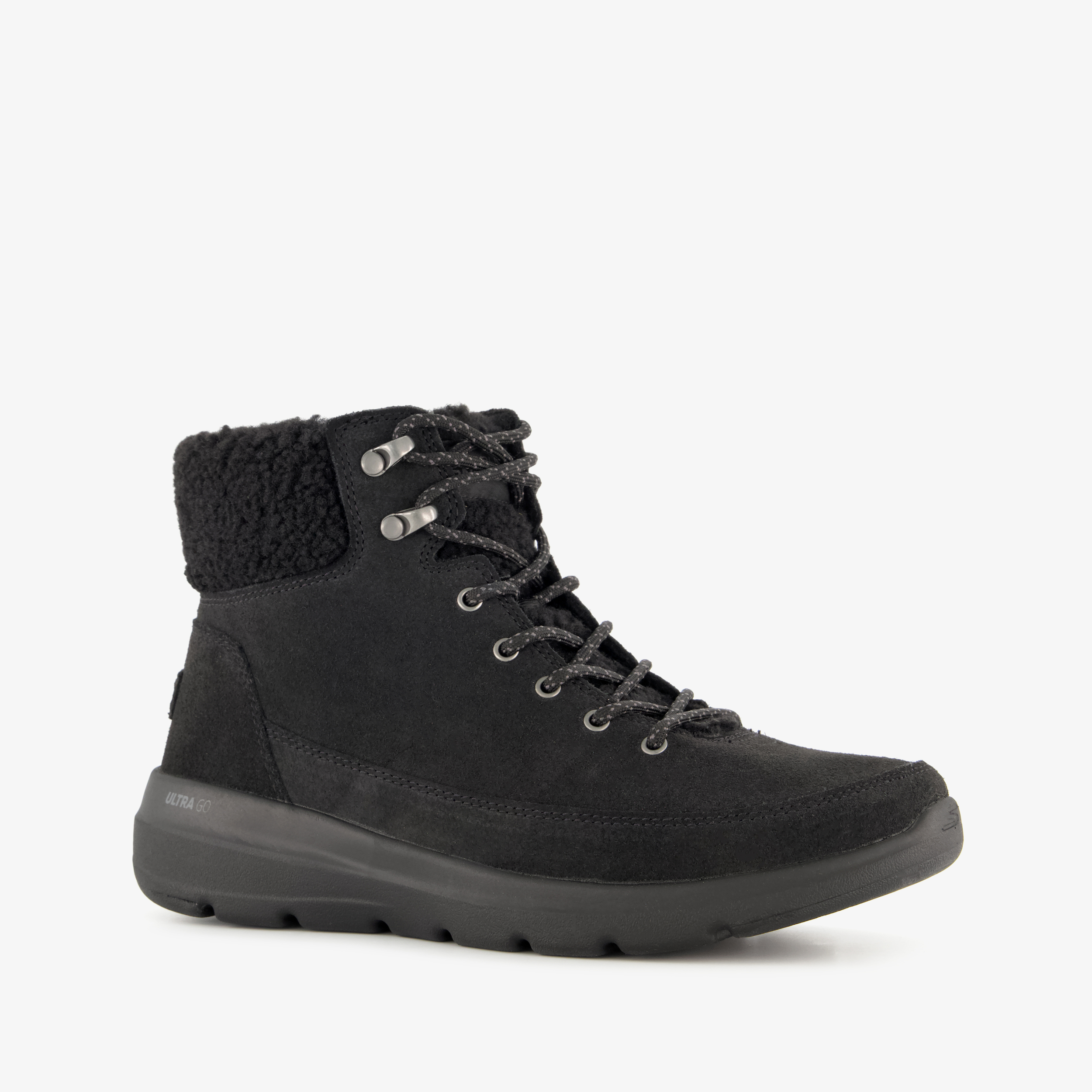 Skechers On-the-GO Glacial suède veterboots zwart, foto 8
