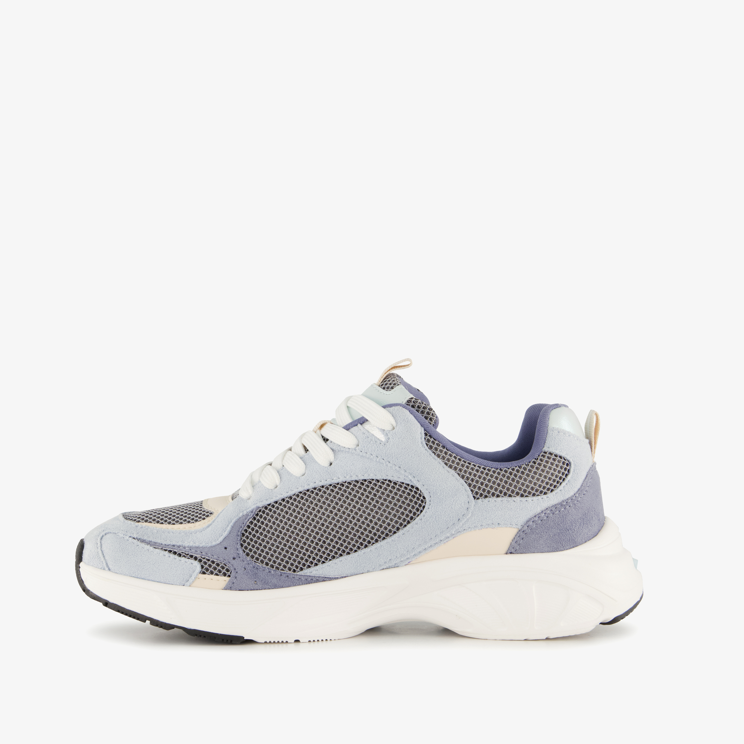 Blue Box dames dad sneakers blauw
