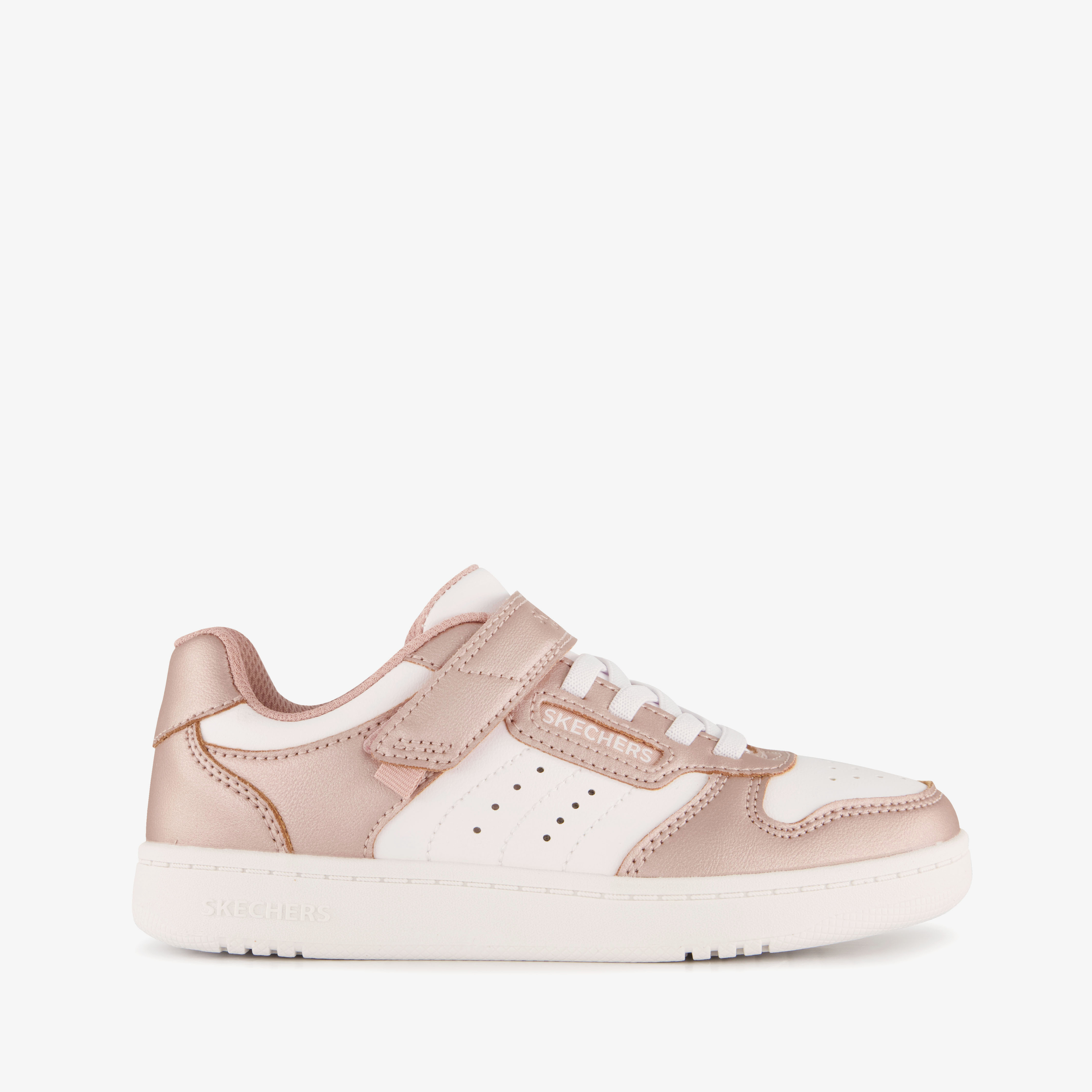 Skechers Quick Street meisjes sneakers roze wit, foto 6