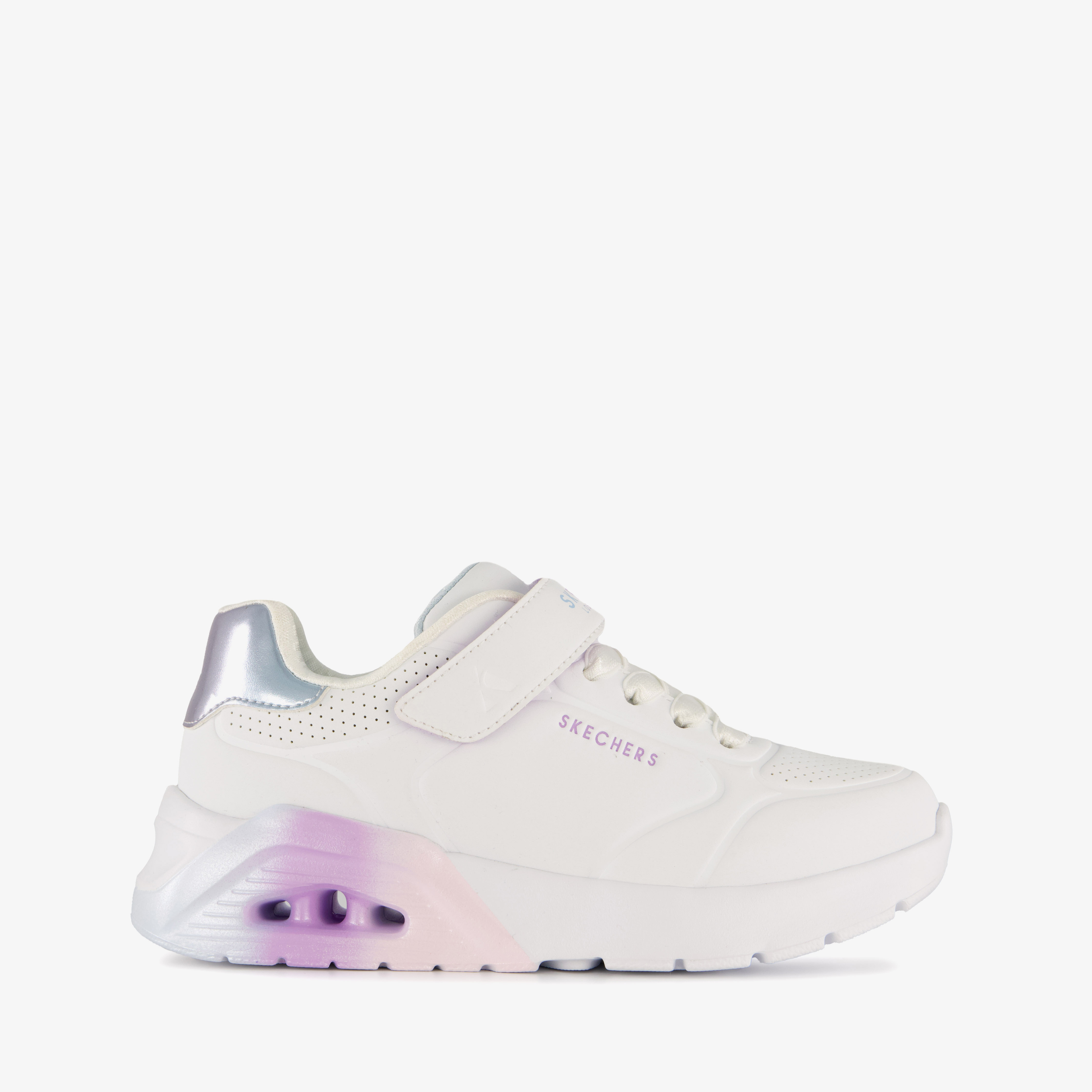 Skechers Uno Lite 2.0 meisjes sneakers wit, foto 7