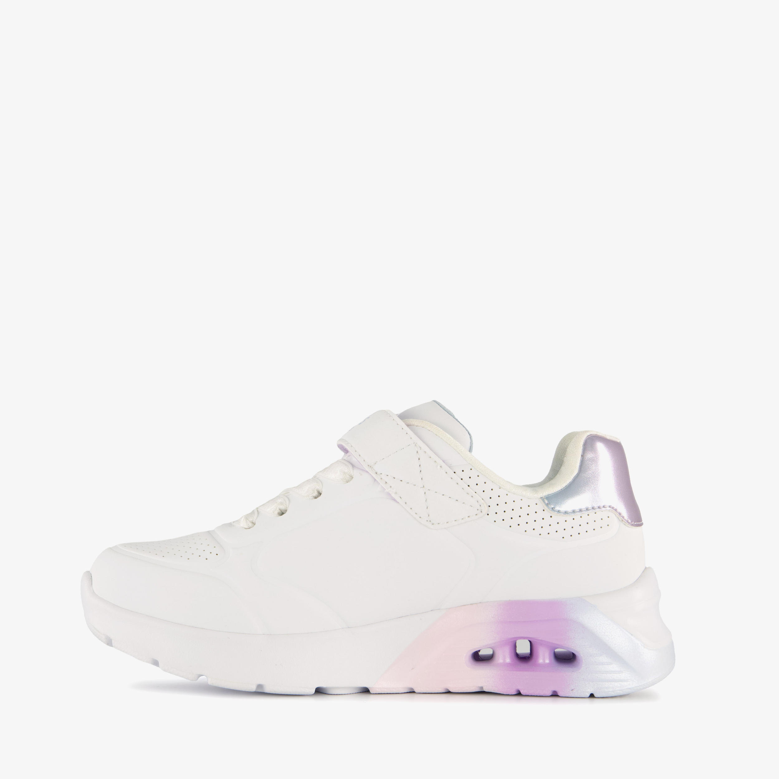 Skechers Uno Lite 2.0 meisjes sneakers wit