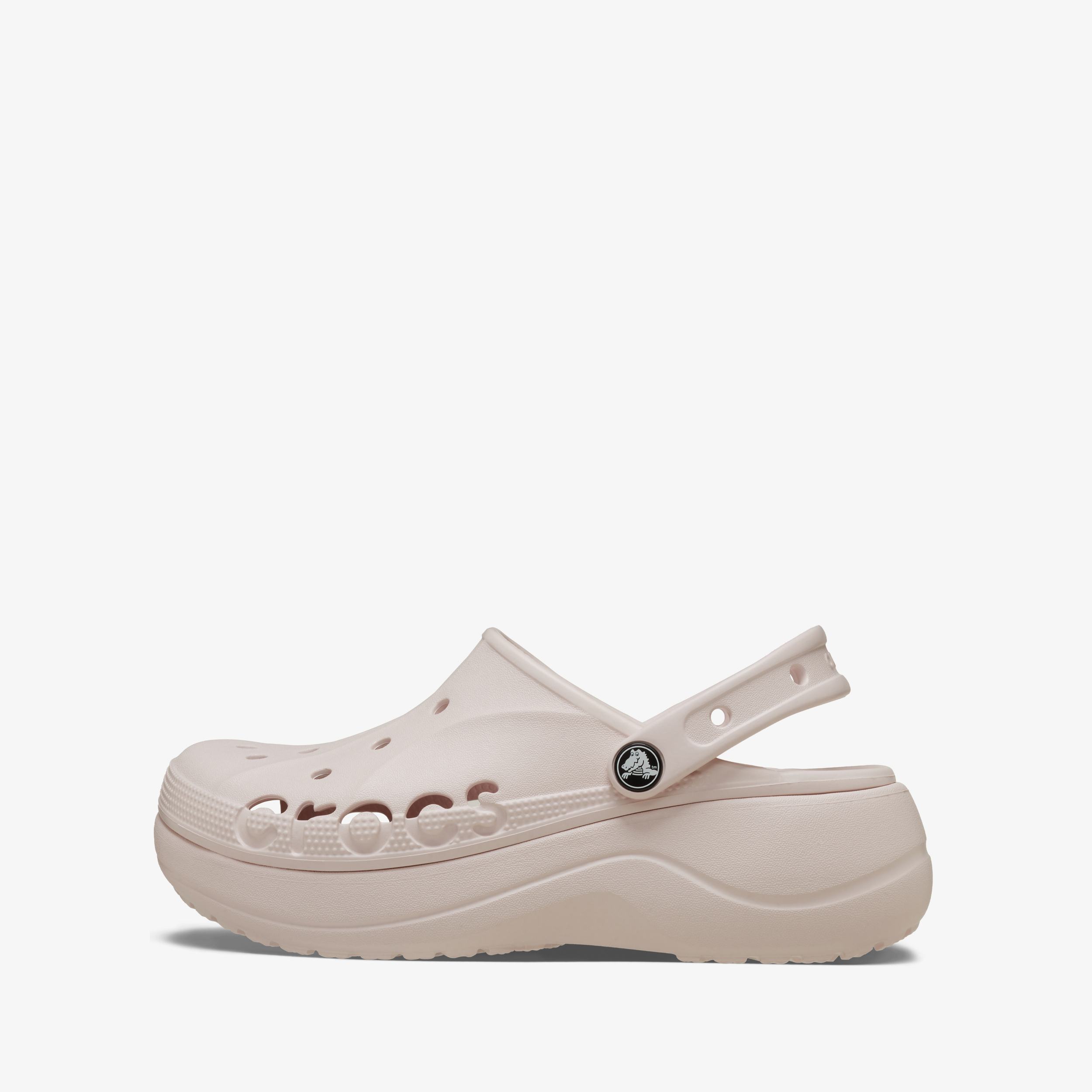 Crocs Baya Platform Clogs Barely Pink dames klompen Roze